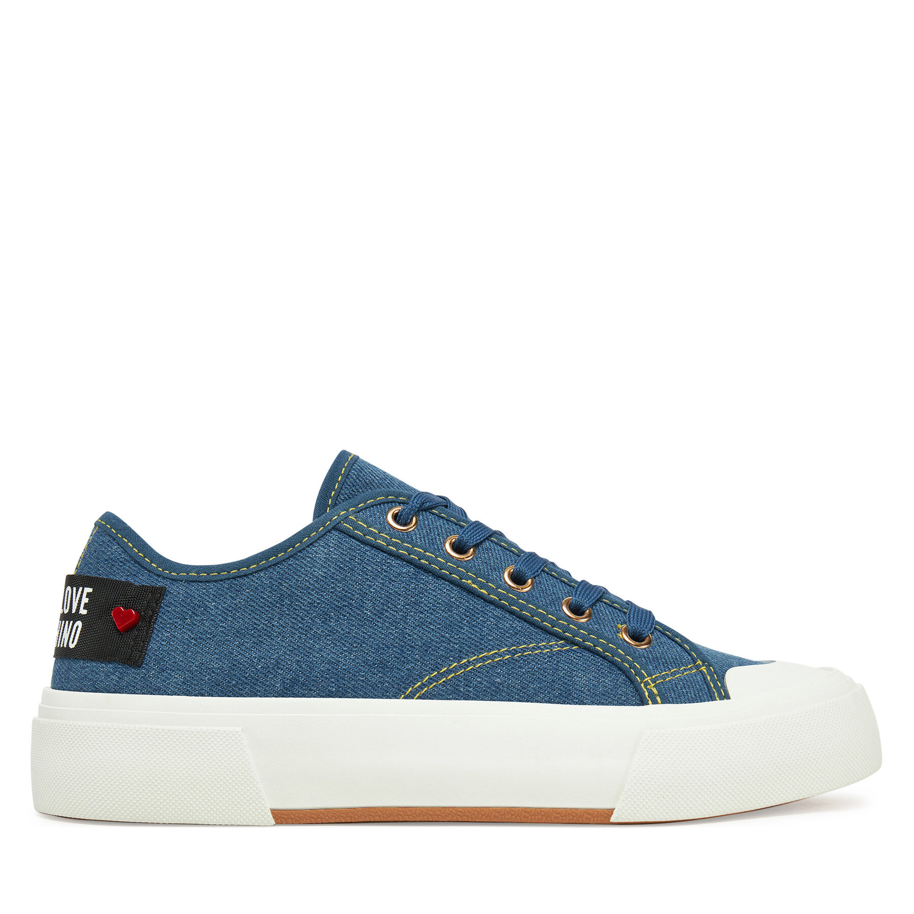 Plátenky LOVE MOSCHINO JA15012G1MJO5700 Modrá