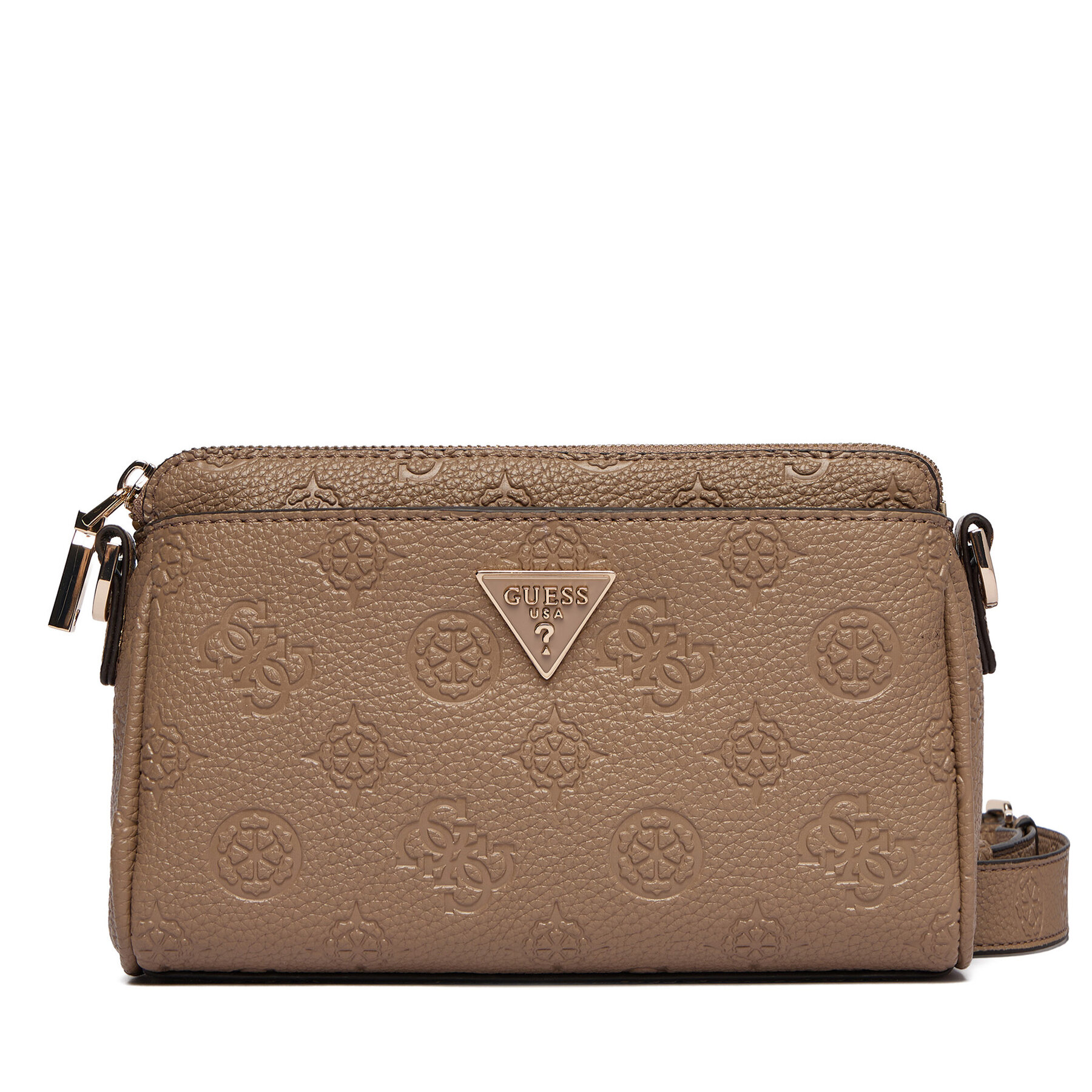 Geantă Guess Cresidia II Mini HWPD98 88720 Maro