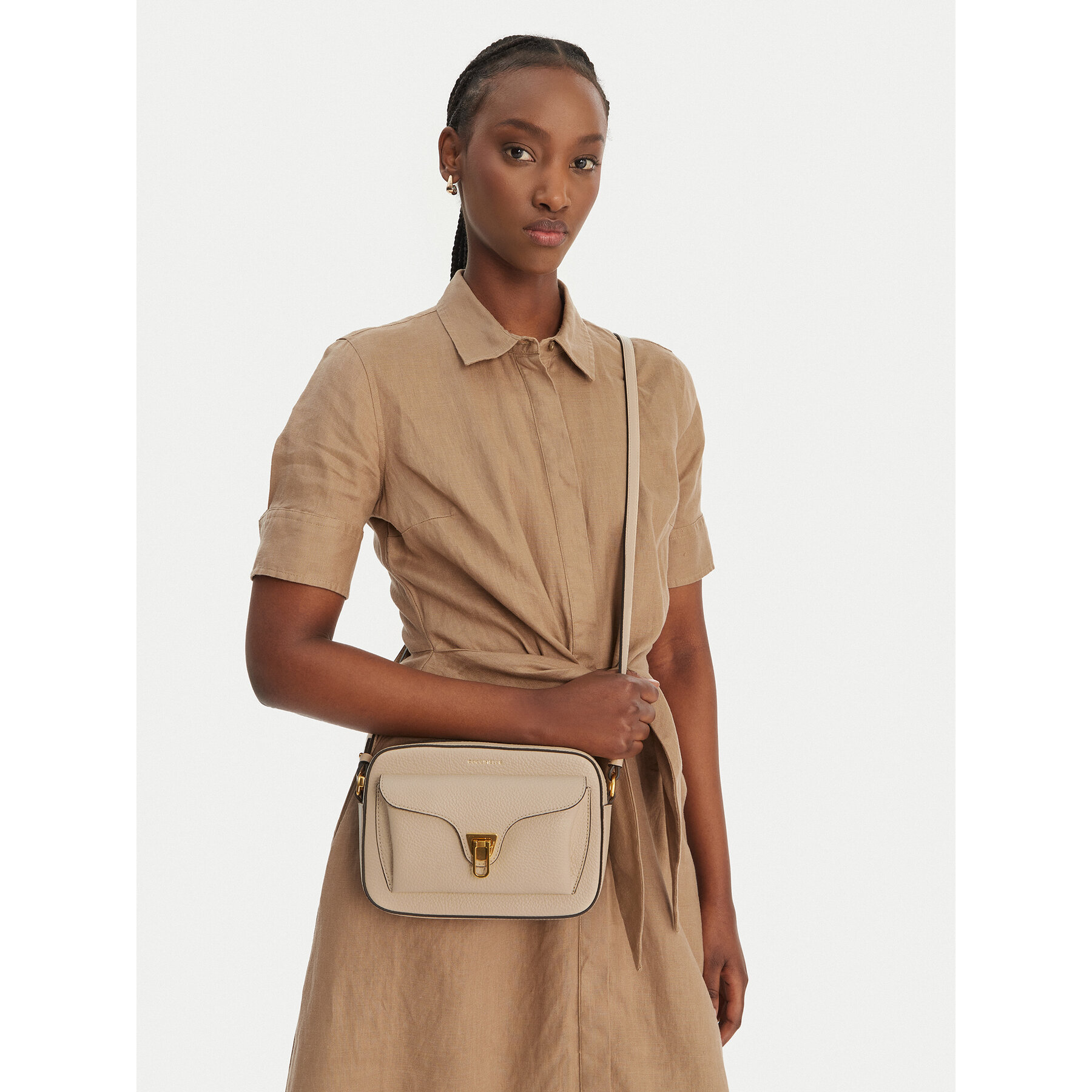 Τσάντα Coccinelle MF6 Coccinelle Beat Soft E1 MF6 15 02 01 Μπεζ