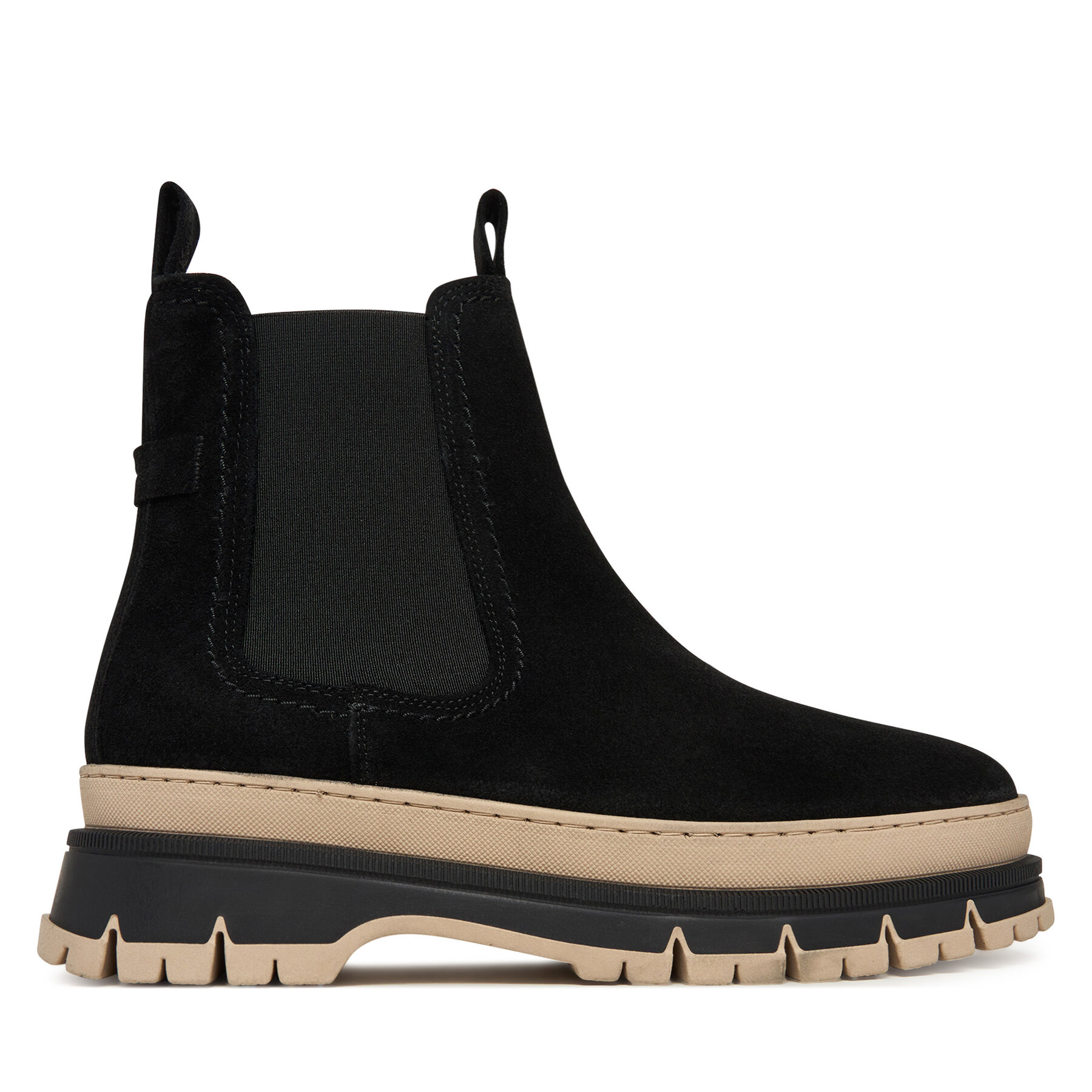 Bokacsizma Tamaris 1-25808-45 Fekete