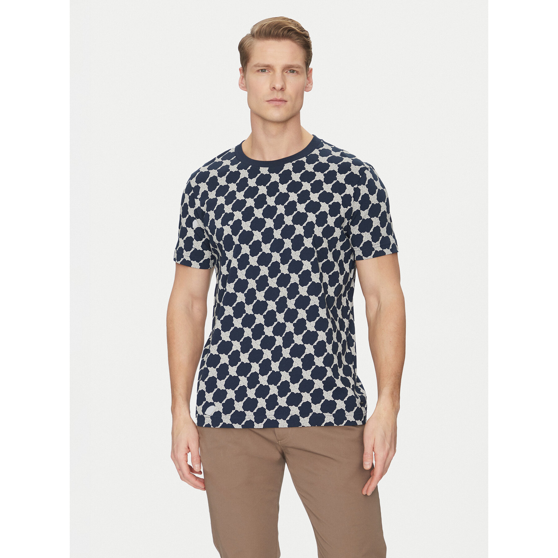 JOOP! Póló 17 JJ-06Brian 10018925 30044675 Sötétkék Regular Fit