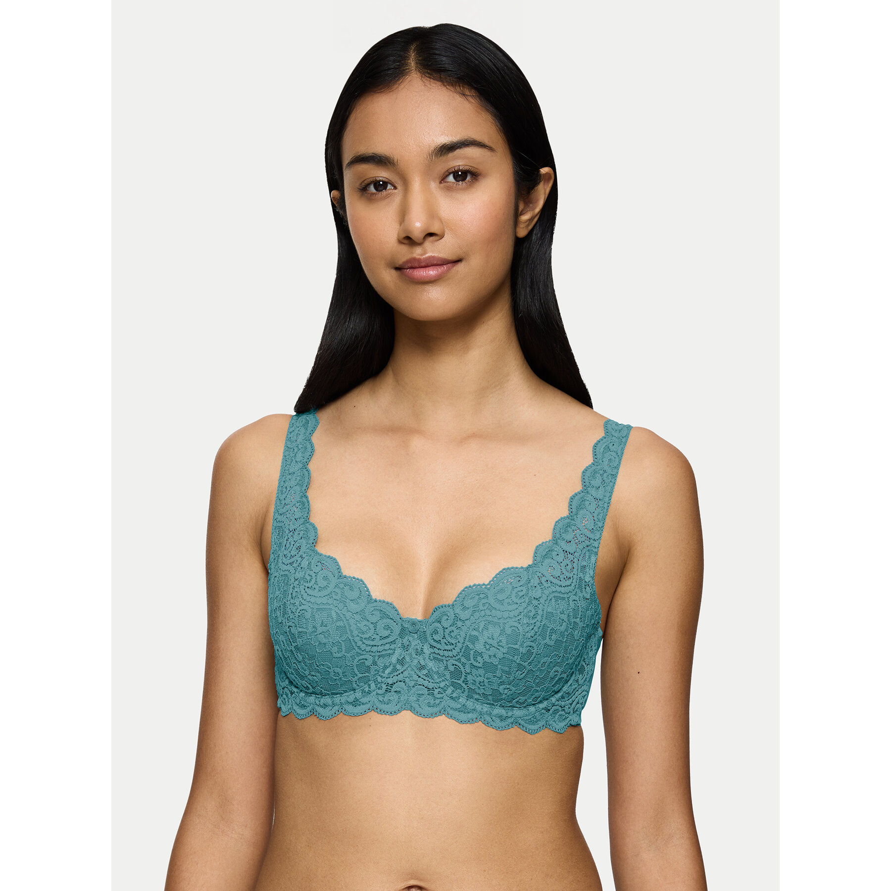 Triumph Reggiseno con ferretto Amourette 10209584 Turchese