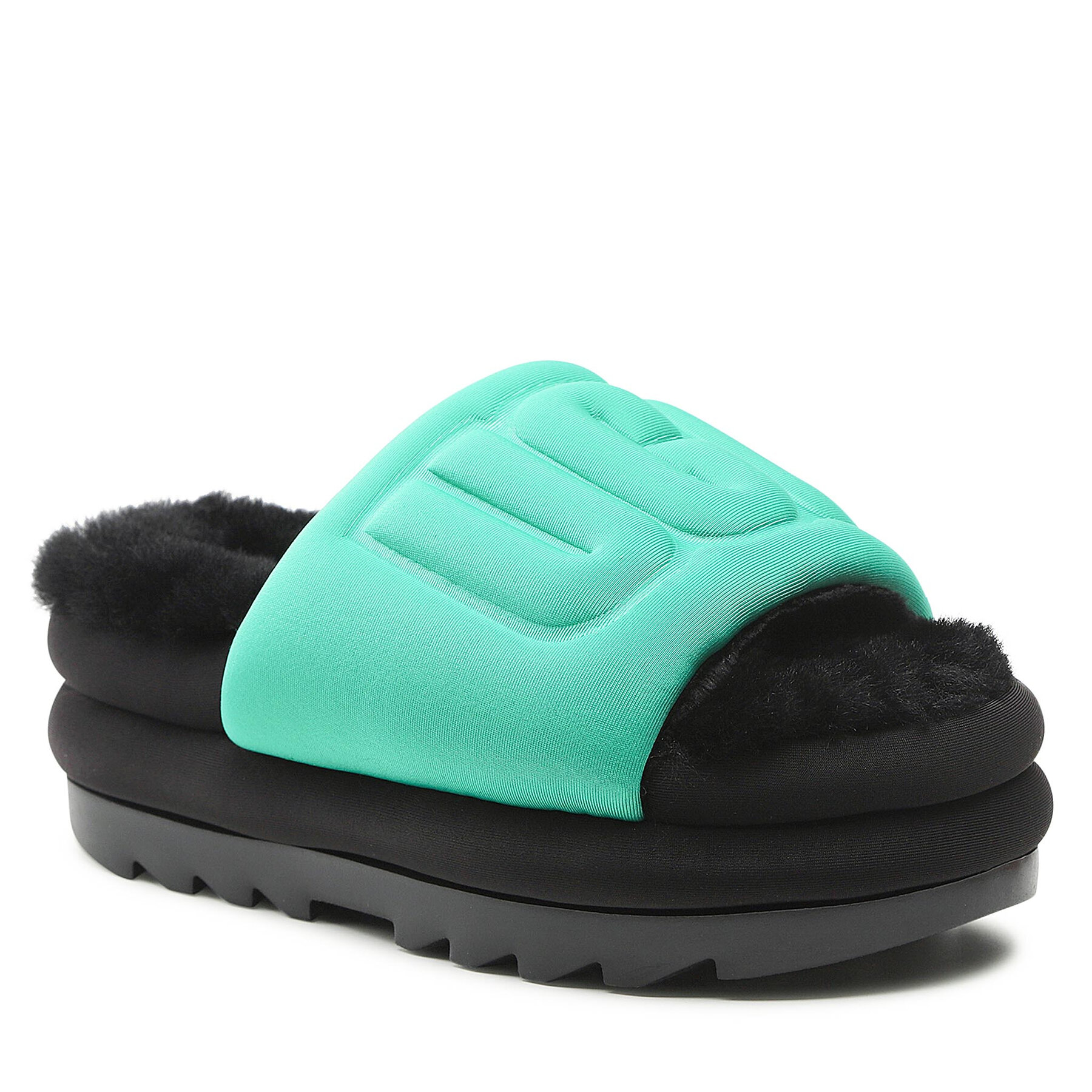Șlapi Ugg W Maxi Graphic Slide 1131992 Egbc epantofi.ro imagine noua