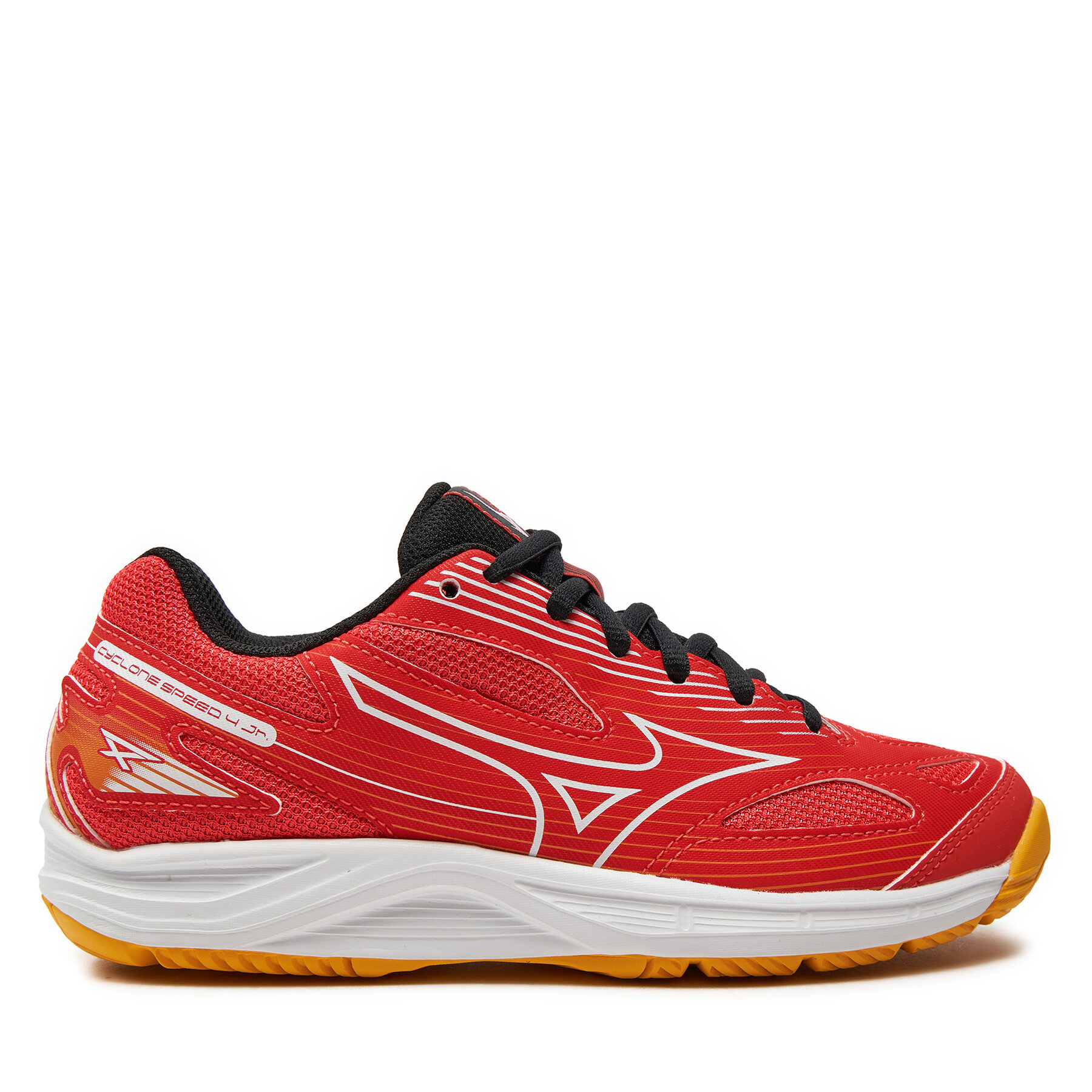 Chaussures pour sport en salle Mizuno Cyclone Speed 4 Jr V1GD2310 Corail