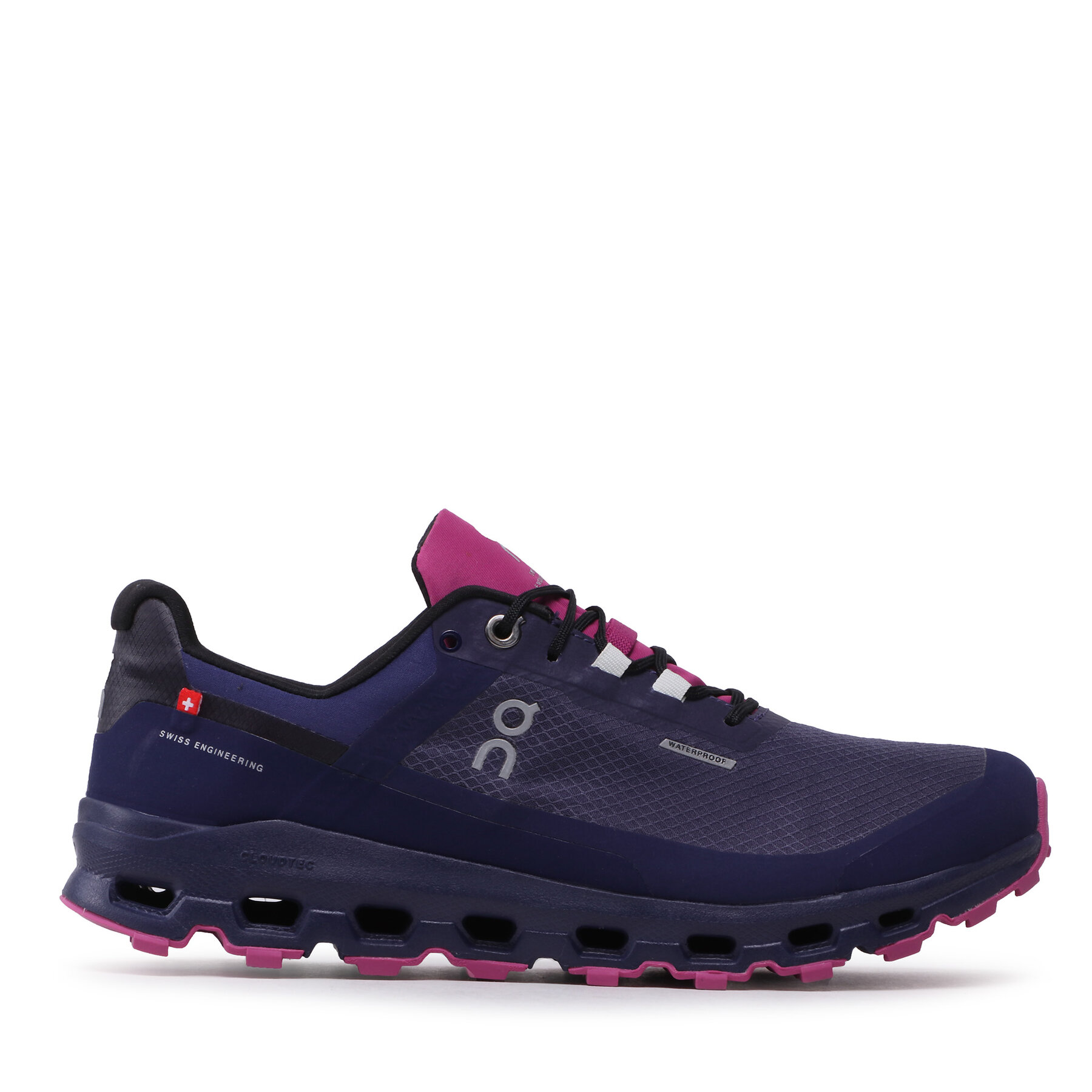 Donna Scarpe running On, Taglia 37, Viola, Cloudvista Waterproof 7498275, taglia : 37