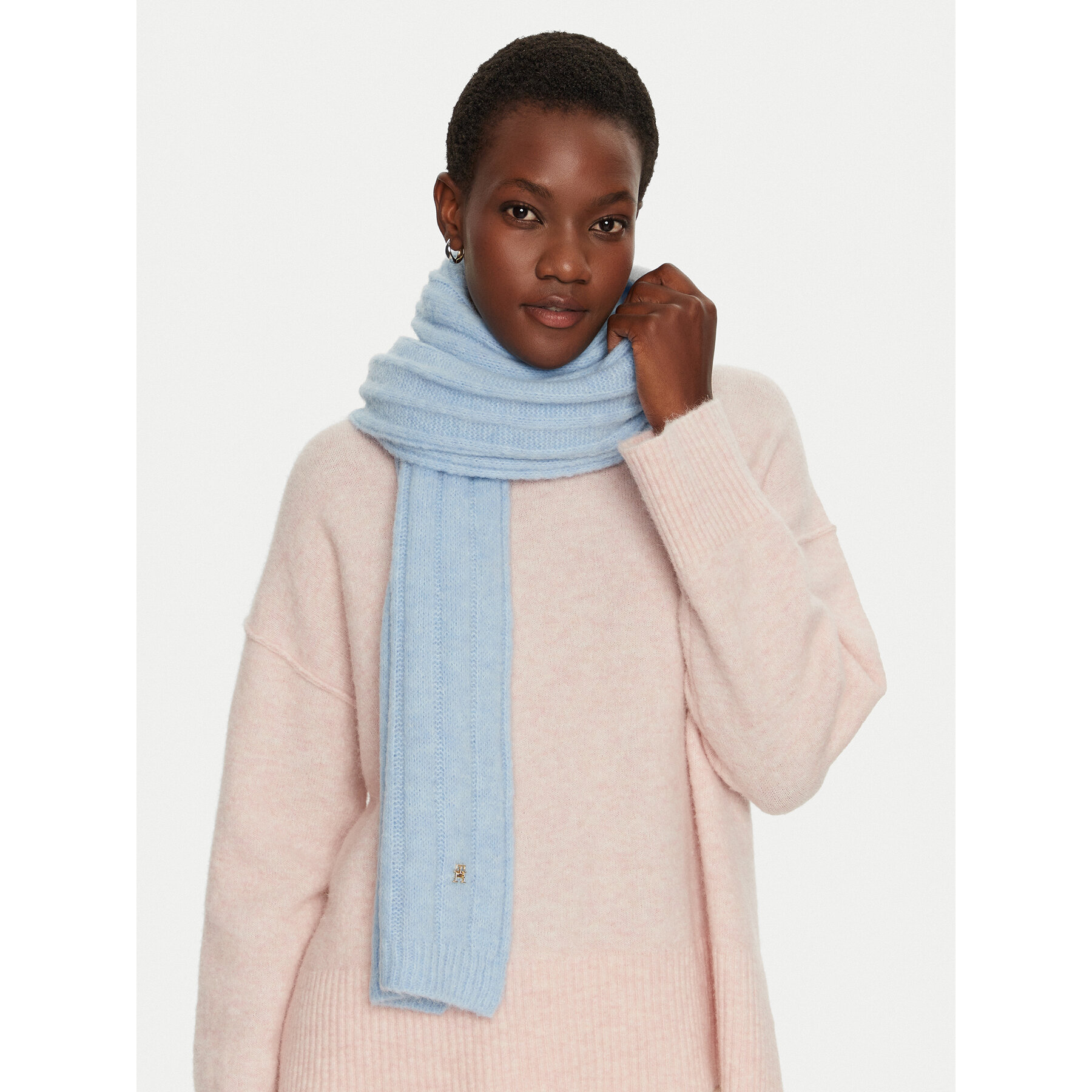Bufanda Tommy Hilfiger Timeless AW0AW16655 Azul