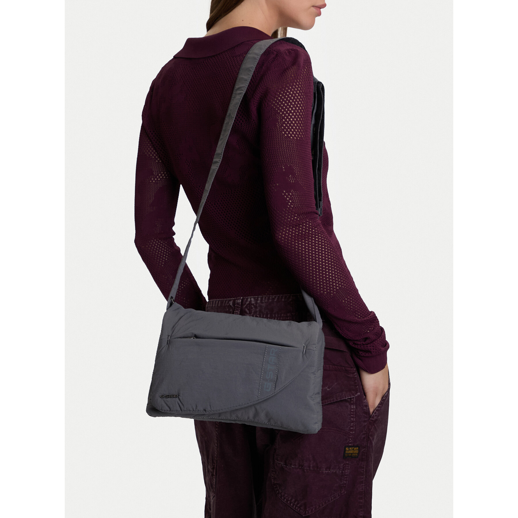 Дамска чанта G-Star Raw CEO-MAXIM-XC8195 Сив