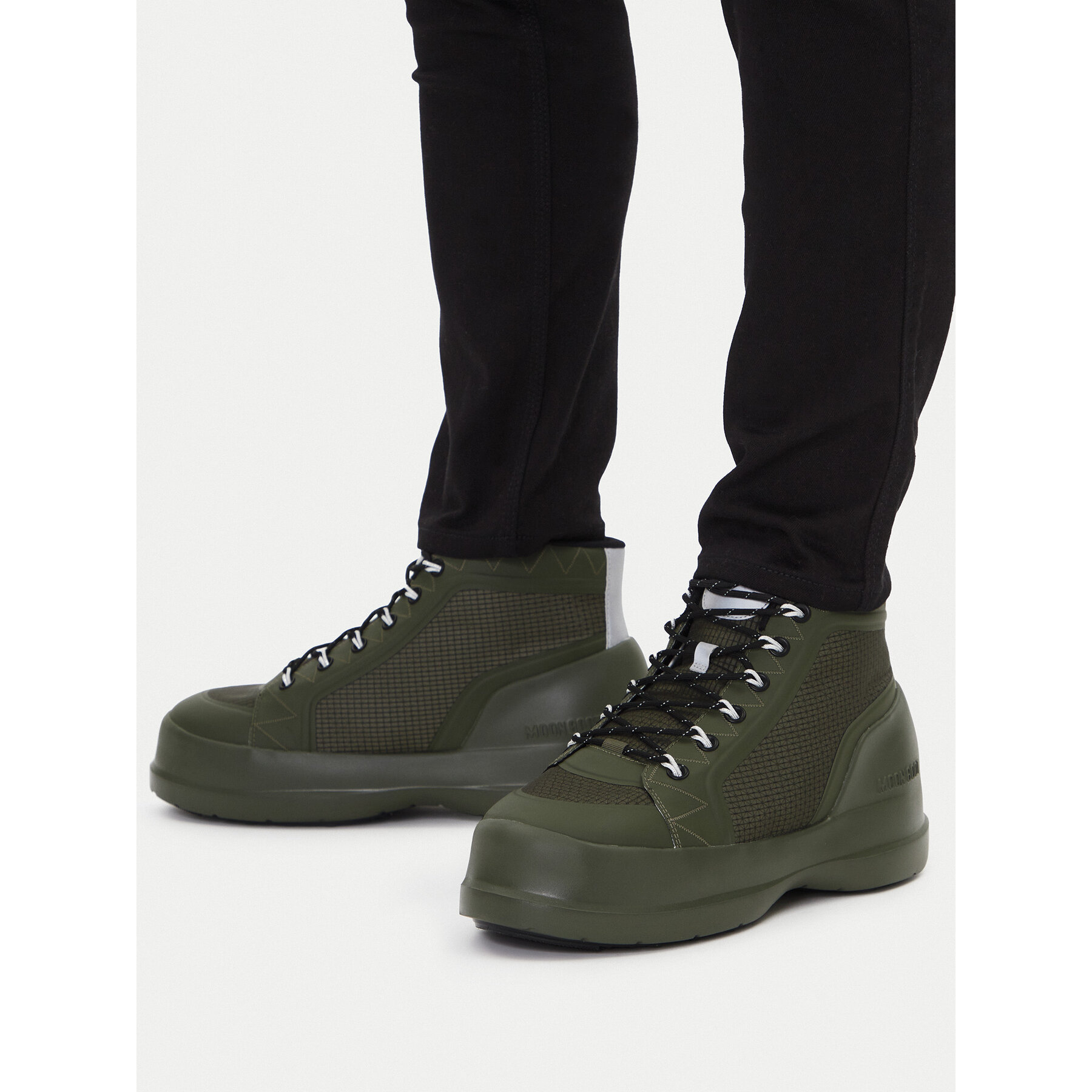 Škornji za sneg Moon Boot Luna Trek Mid Nylon 80D2480080 Khaki