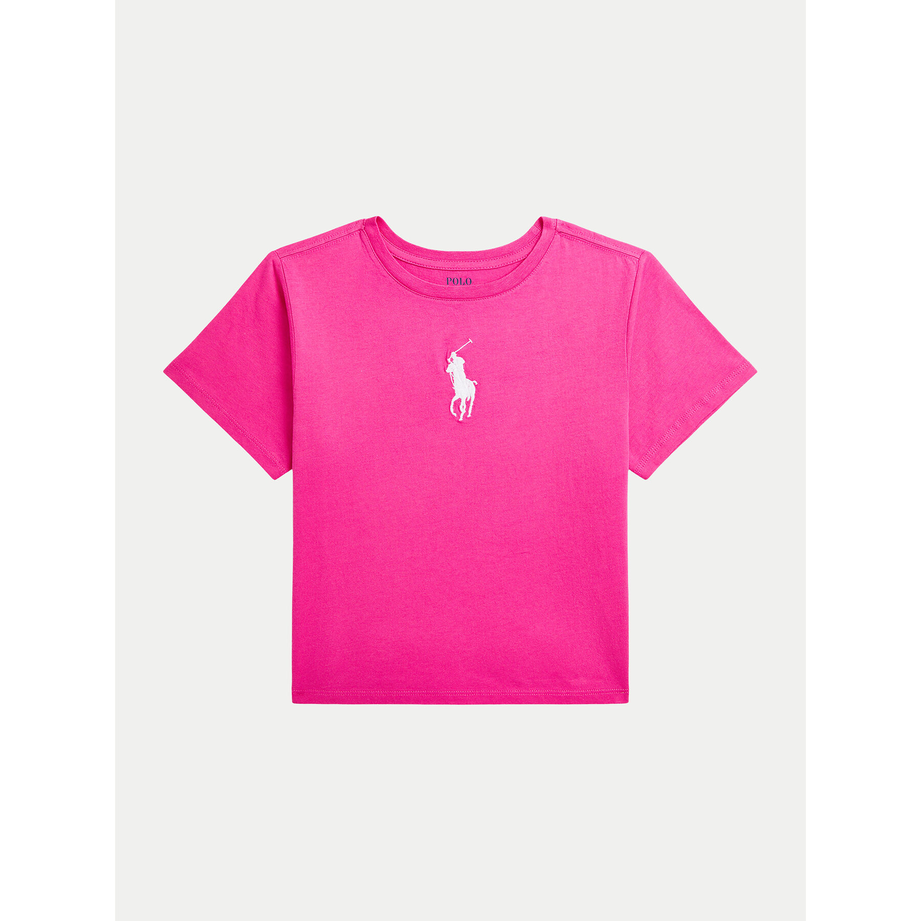 Polo Ralph Lauren Póló 313957340001 Rózsaszín Boxy Fit