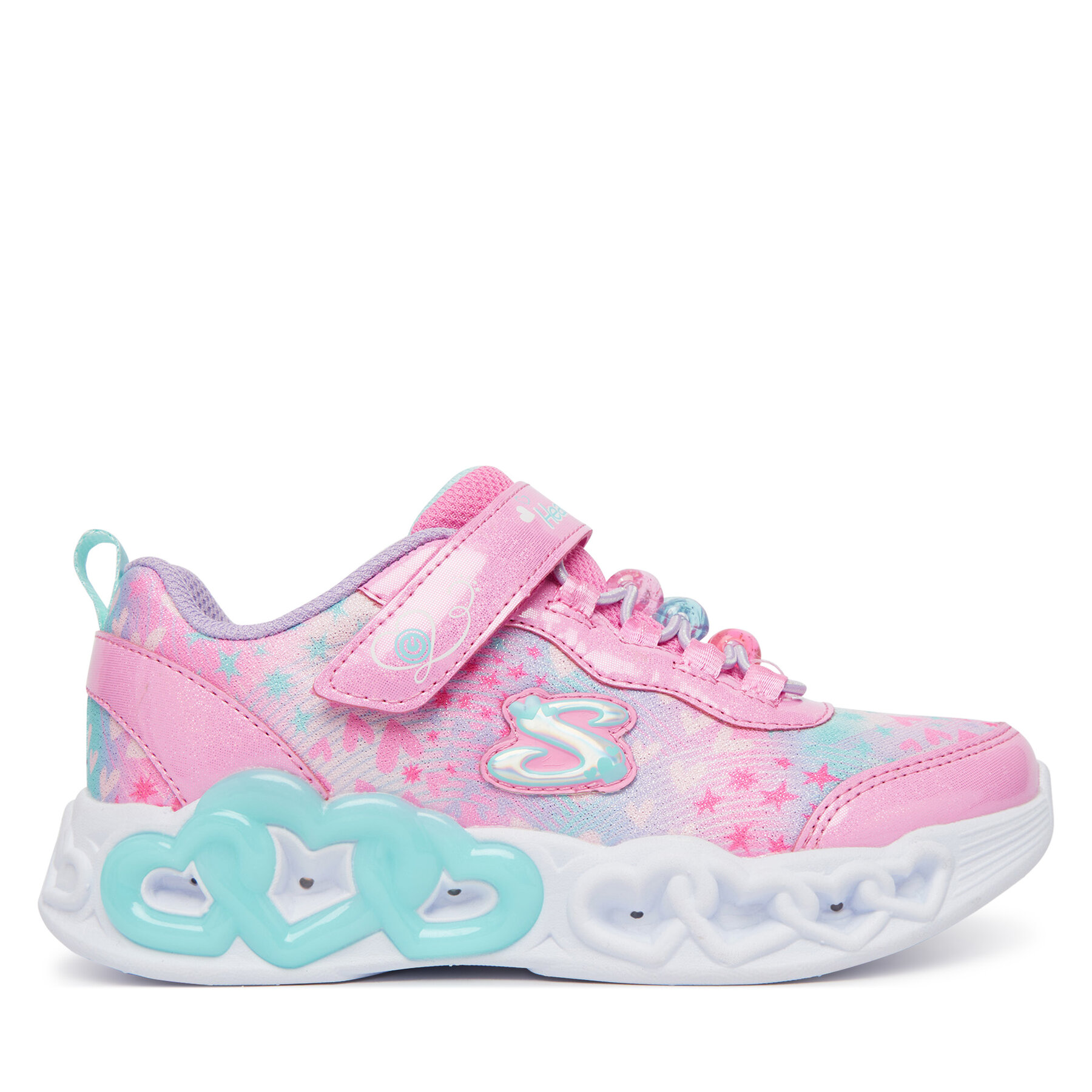 Sneakers Skechers Infinite Heart Lights 303261L/PKMT Roz