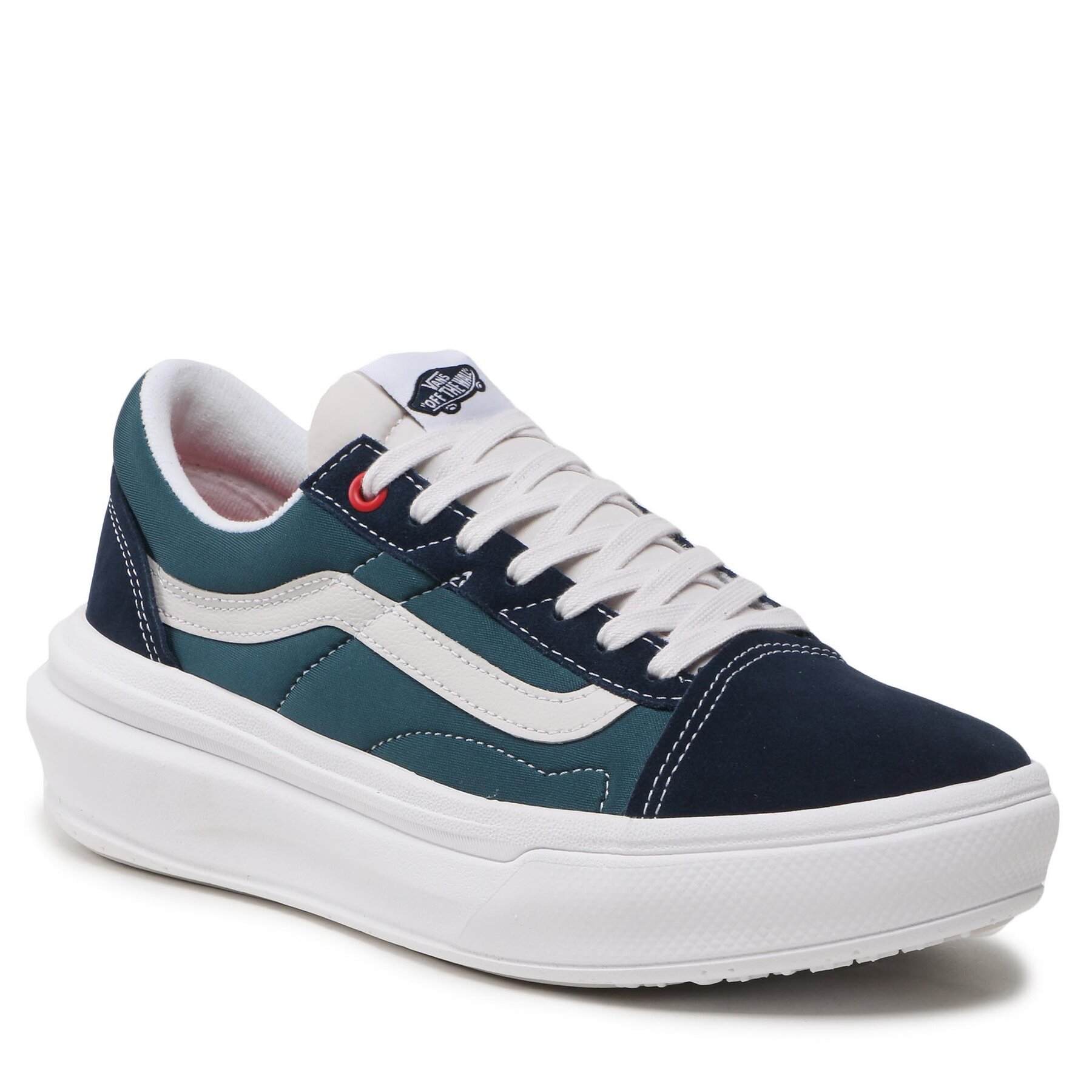 Sneakers Vans Old Skool Over VN0A7Q5EY271 Pop Color Navy/Grey Color imagine 2022 reducere
