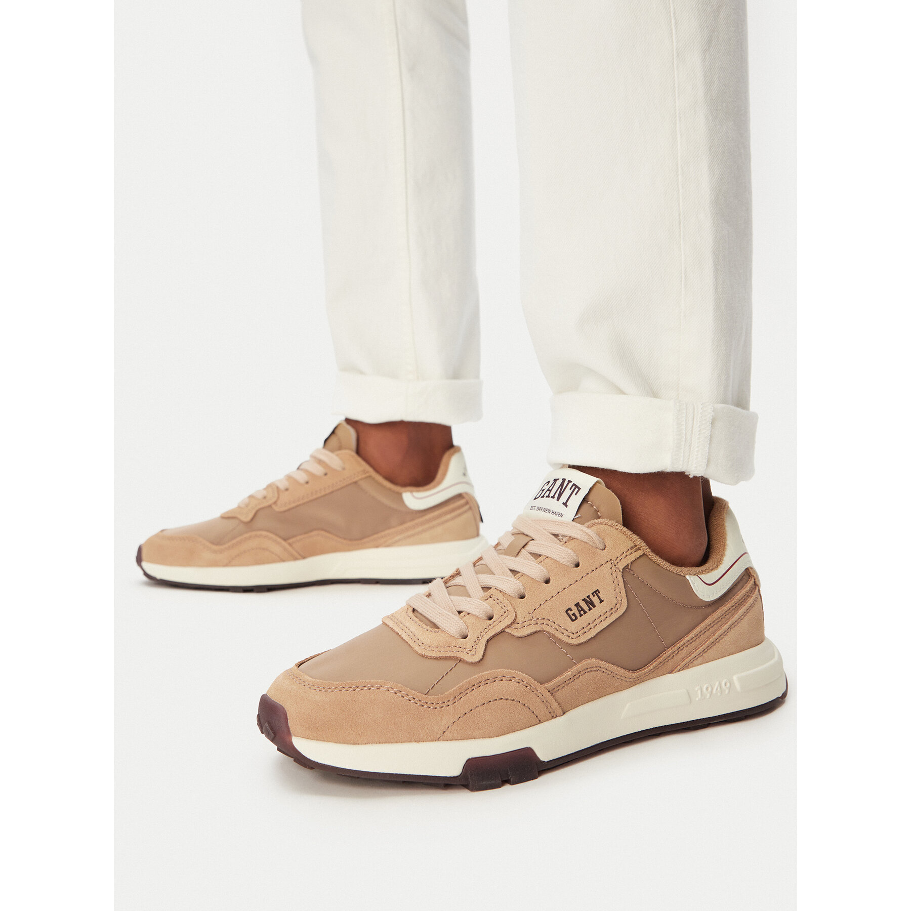 Sneakersy Gant 32631245 Béžová