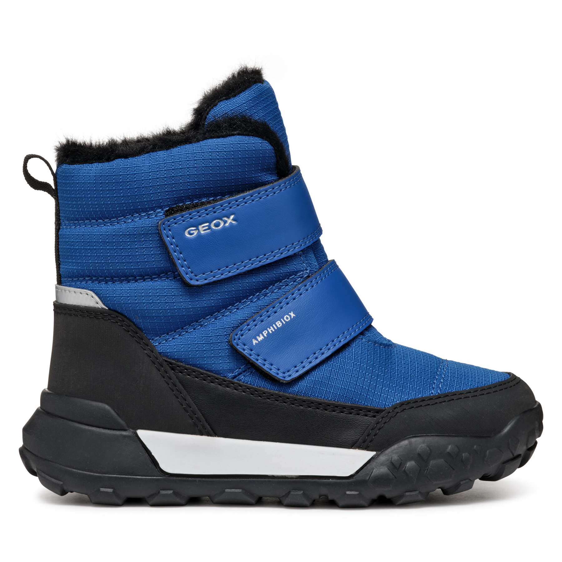 Bottes de neige Geox J Trekkyup Boy B Abx J46MBF 0FU50 C0042 S Bleu