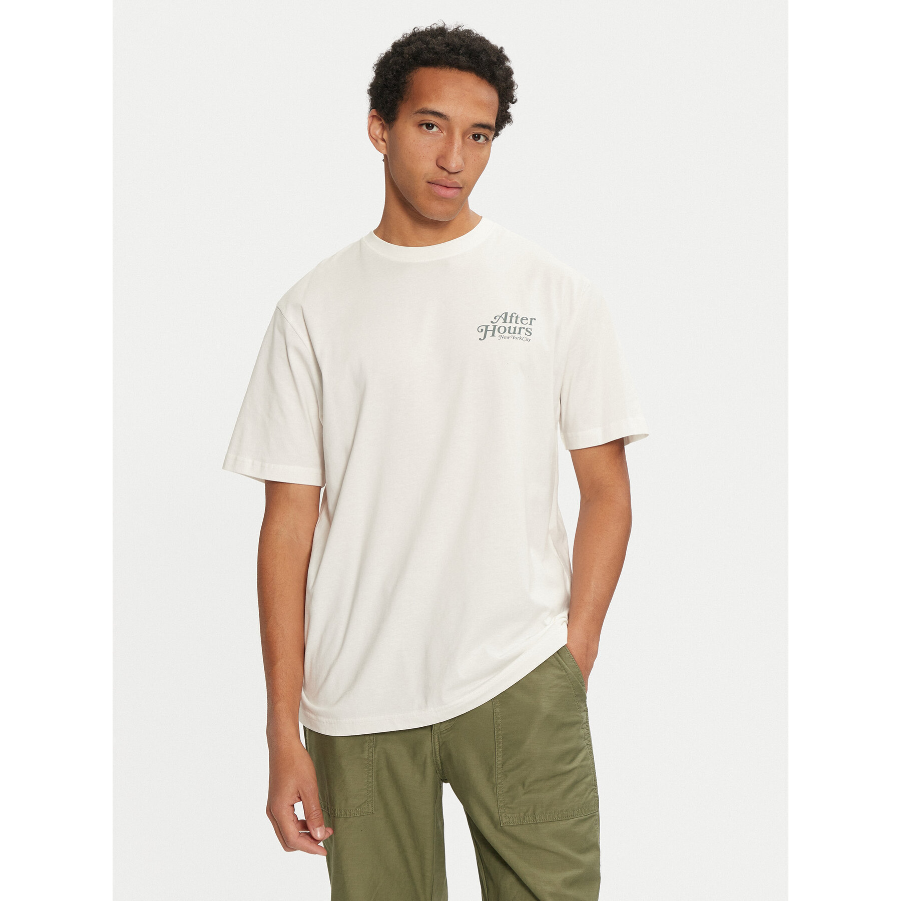 Only & Sons Only & Sons T-Shirt Bowen 22032071 Λευκό Relaxed Fit