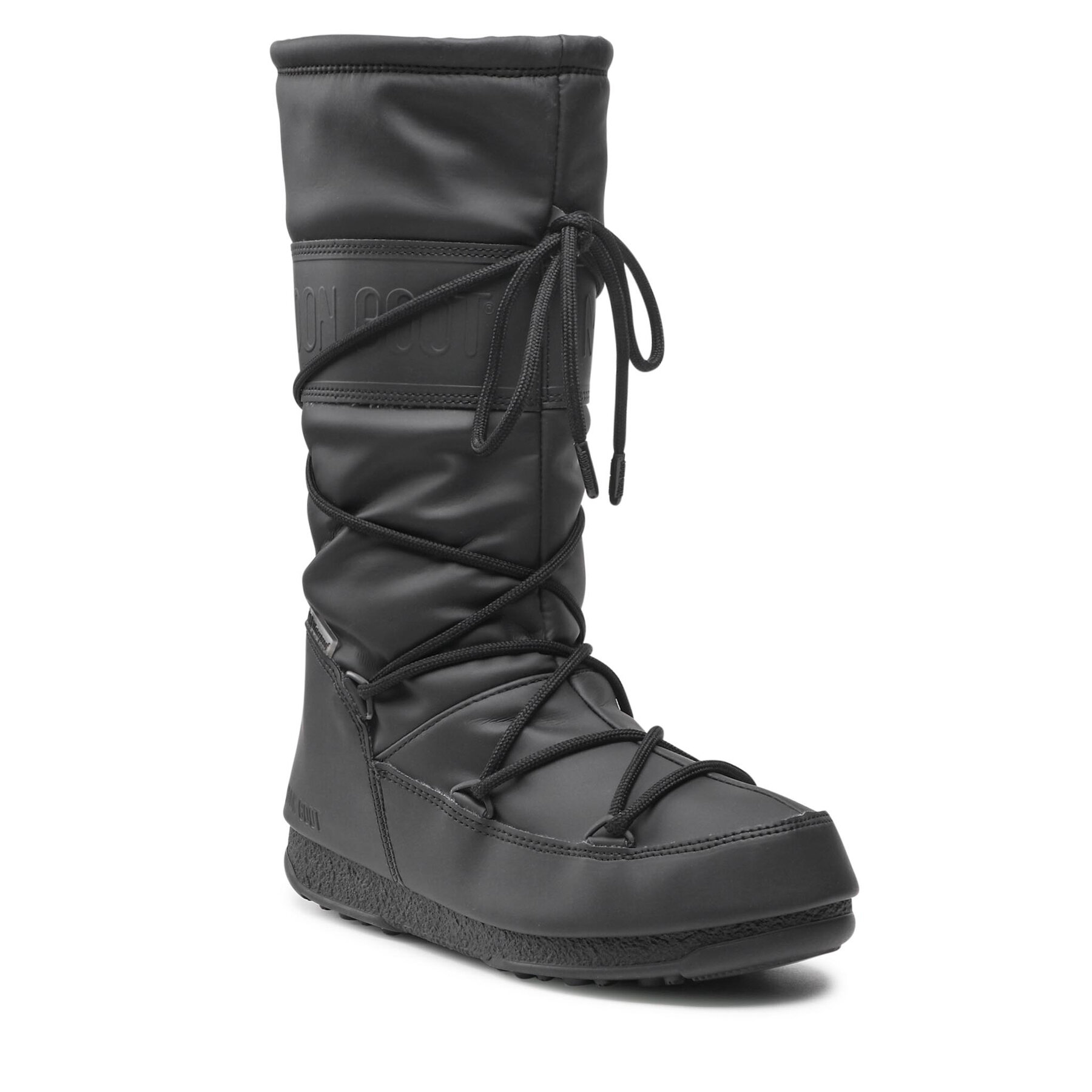 Cizme de zăpadă Moon Boot High Rubber Wp 24010200 Black