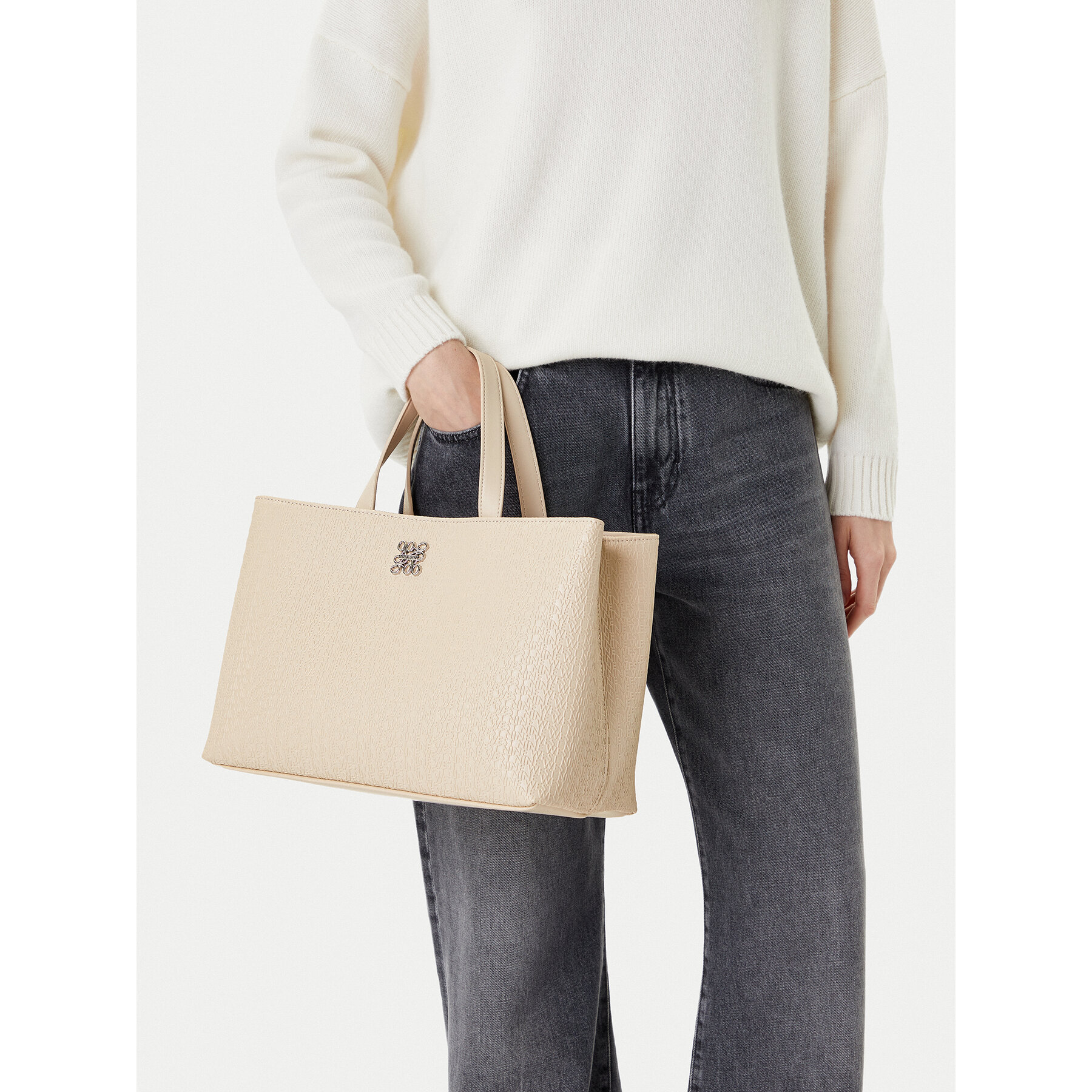 Дамска чанта Nine West CEO-HAMPSHIRE-III-LDA8174 Екрю