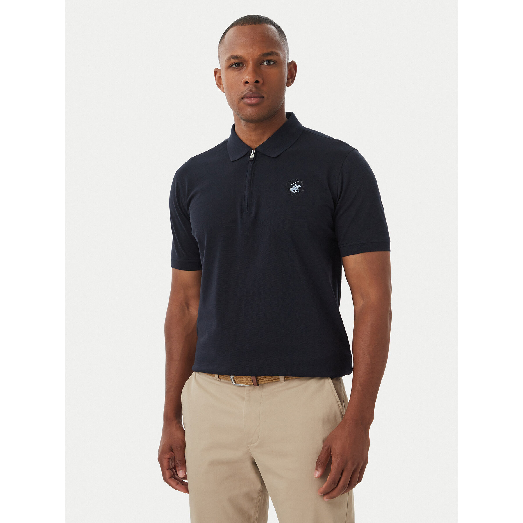 Beverly Hills Polo Club Polo majica M2734 Mornarsko modra Regular Fit