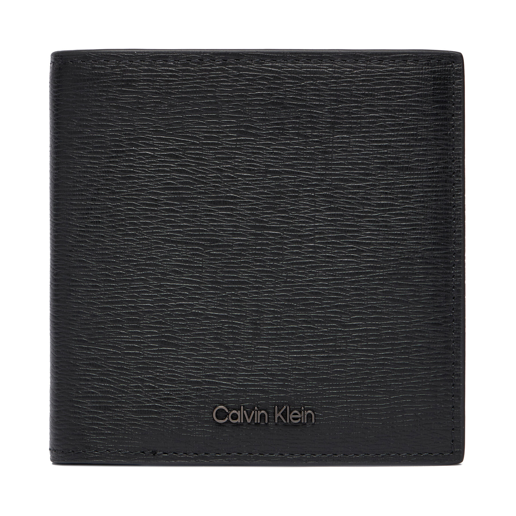 Portofel Calvin Klein Saffiano Ew Slim Trifold W Card LV04D1075G Negru