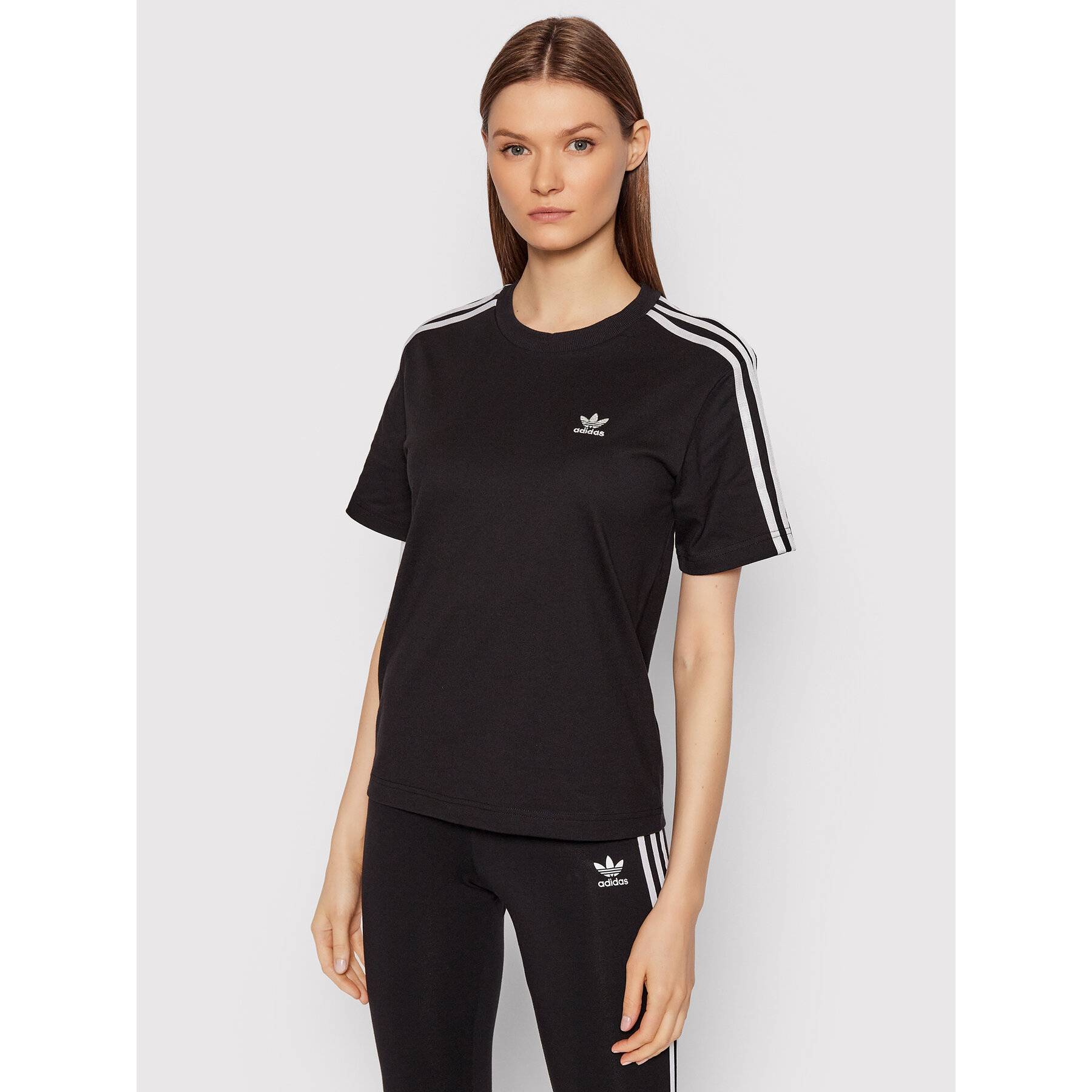adidas T-Shirt HF7533 Μαύρο Regular Fit