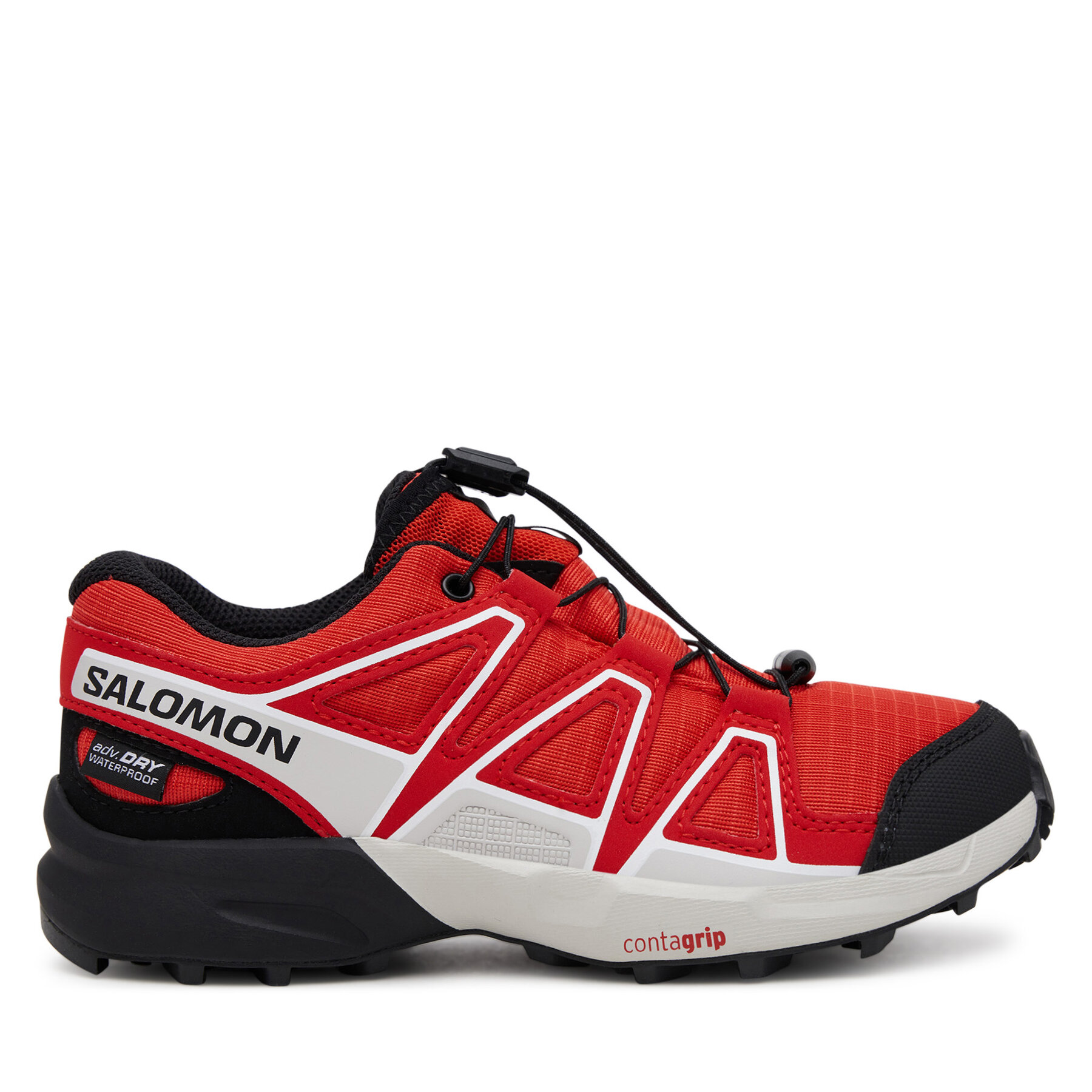 Salomon Chlapec Trekingová obuv, Rozmer: 34, Červená, Speedcross Waterproof L47733800