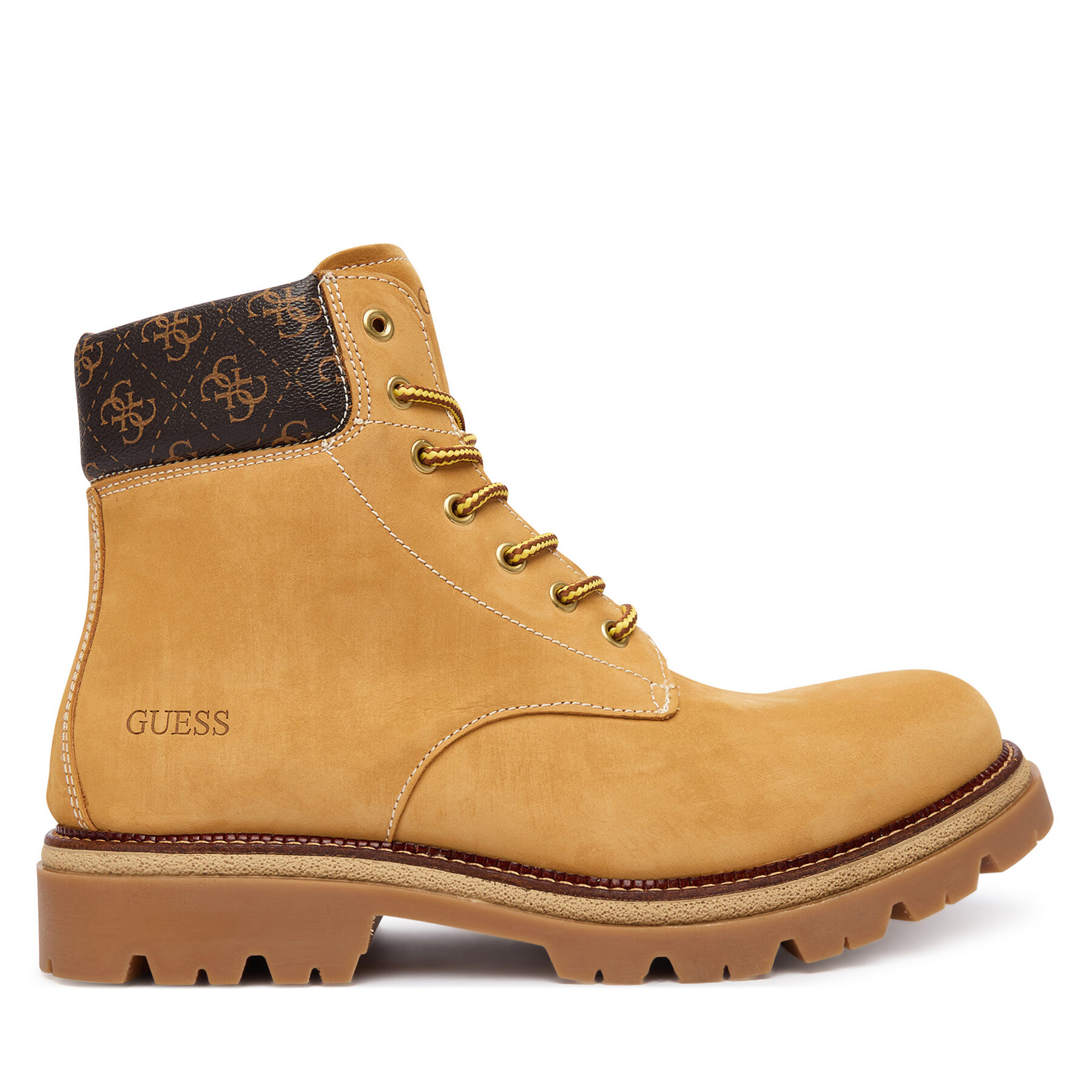 Outdoorová obuv Guess FMFSIR LEA10 Béžová