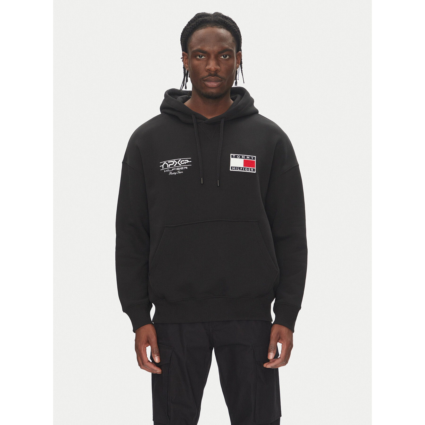 Tommy Hilfiger Sweatshirt F1 Movie MW0MW41386 Schwarz Regular Fit