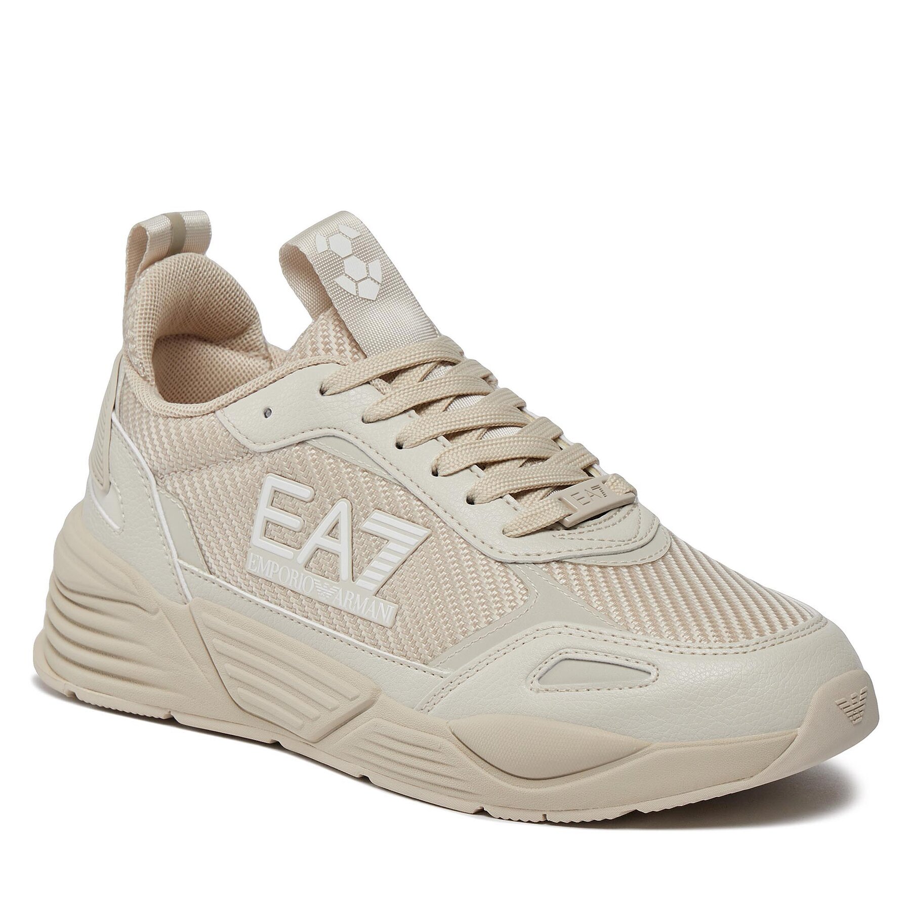 Sneakersy EA7 Emporio Armani X8X152 XK378 T663 Triple Rainy Day/Wht