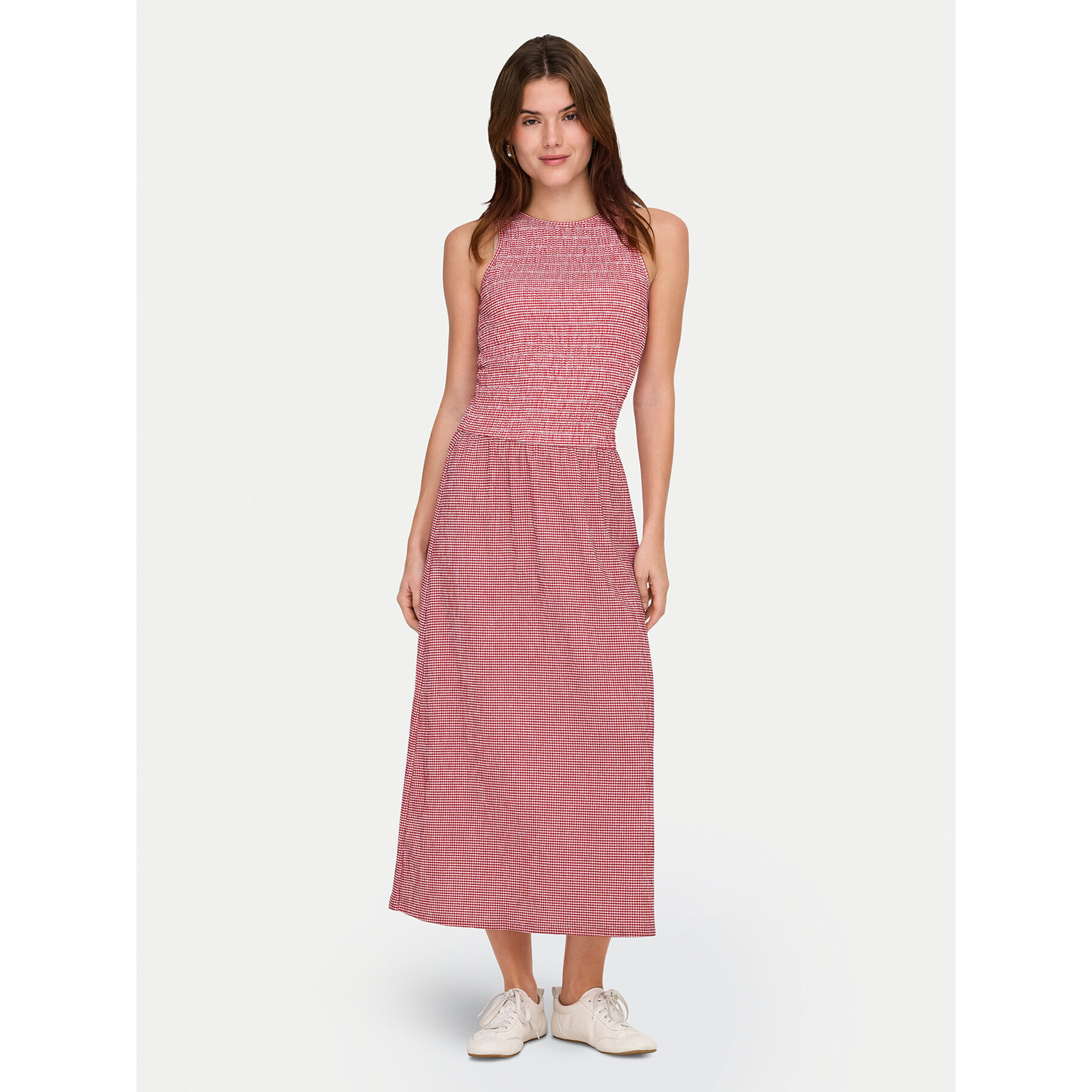 Only Sommerkleid Celle 15369284 Rot Regular Fit