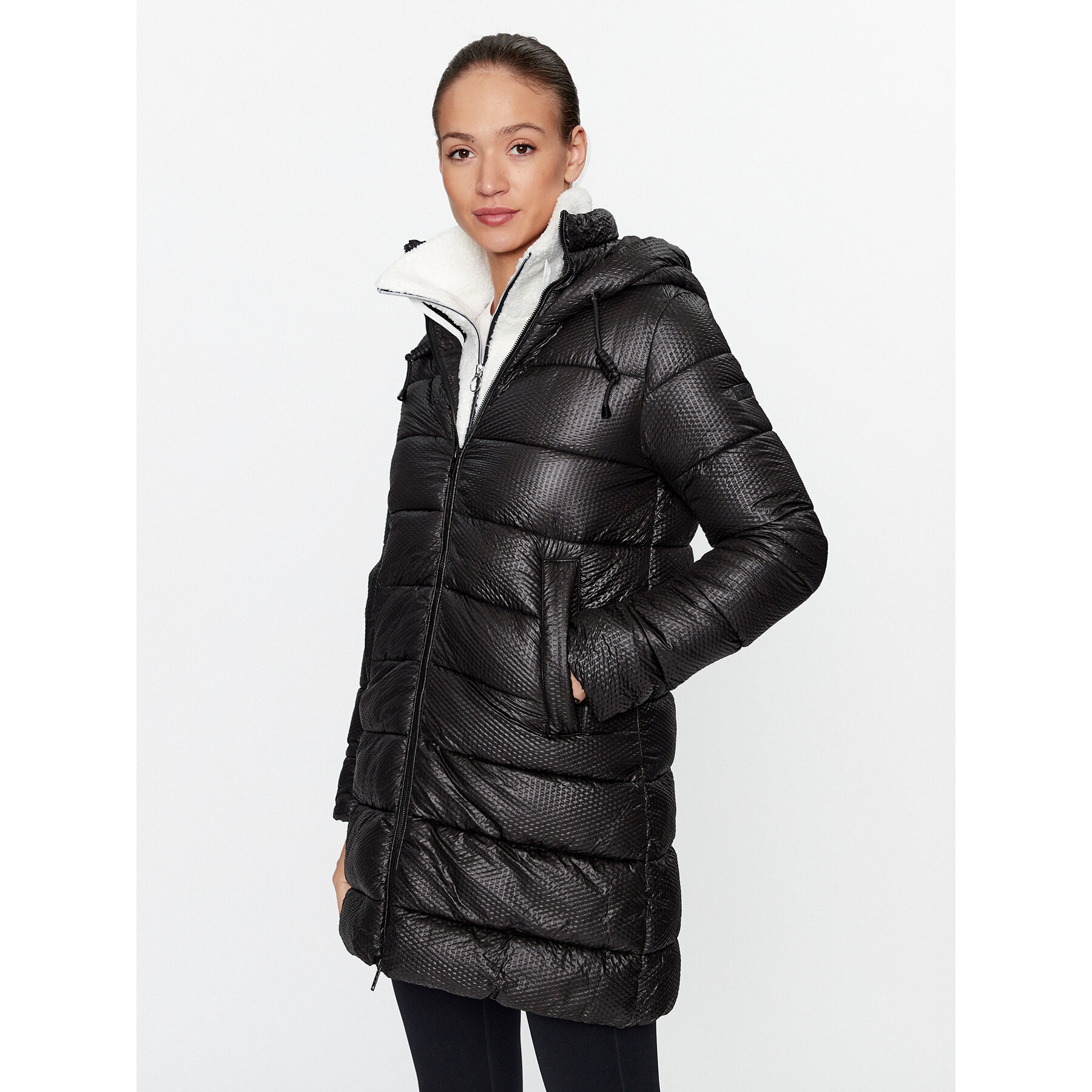 CMP Winterjacke 33K3576 Schwarz Regular Fit