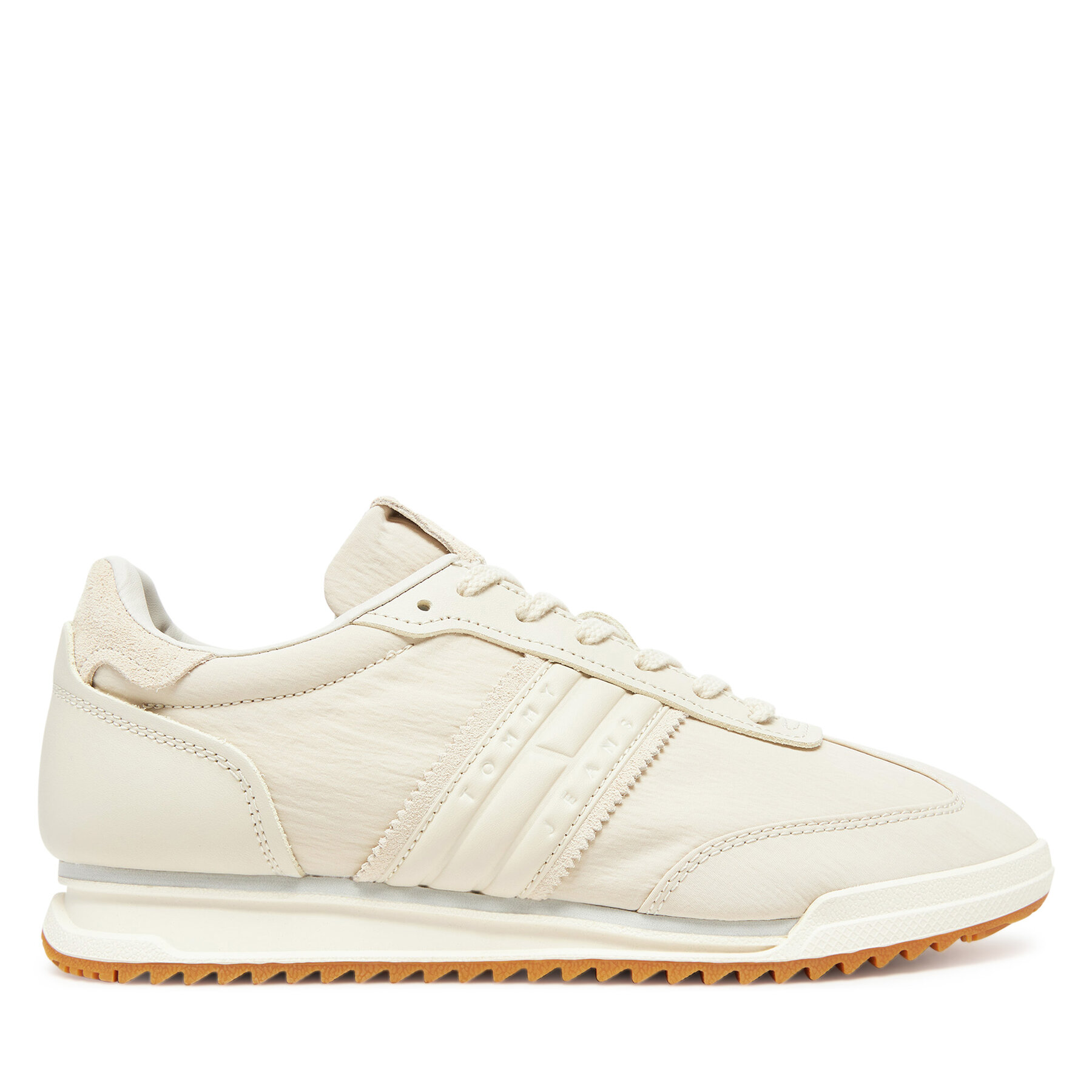 Sneakersy Tommy Jeans Tjw Low Profile Runner EN0EN02817 Béžová