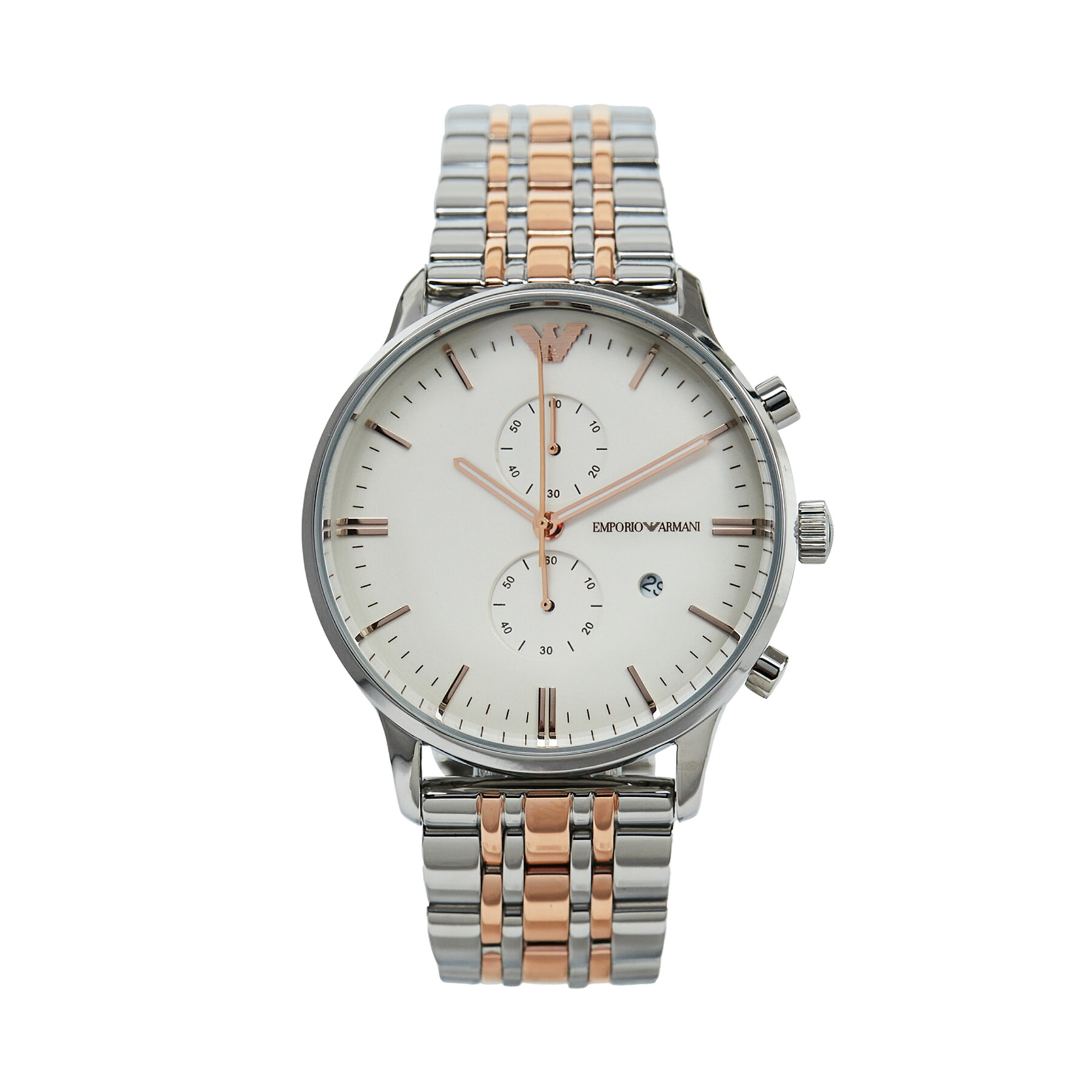 Hodinky Emporio Armani AR0399 Strieborná