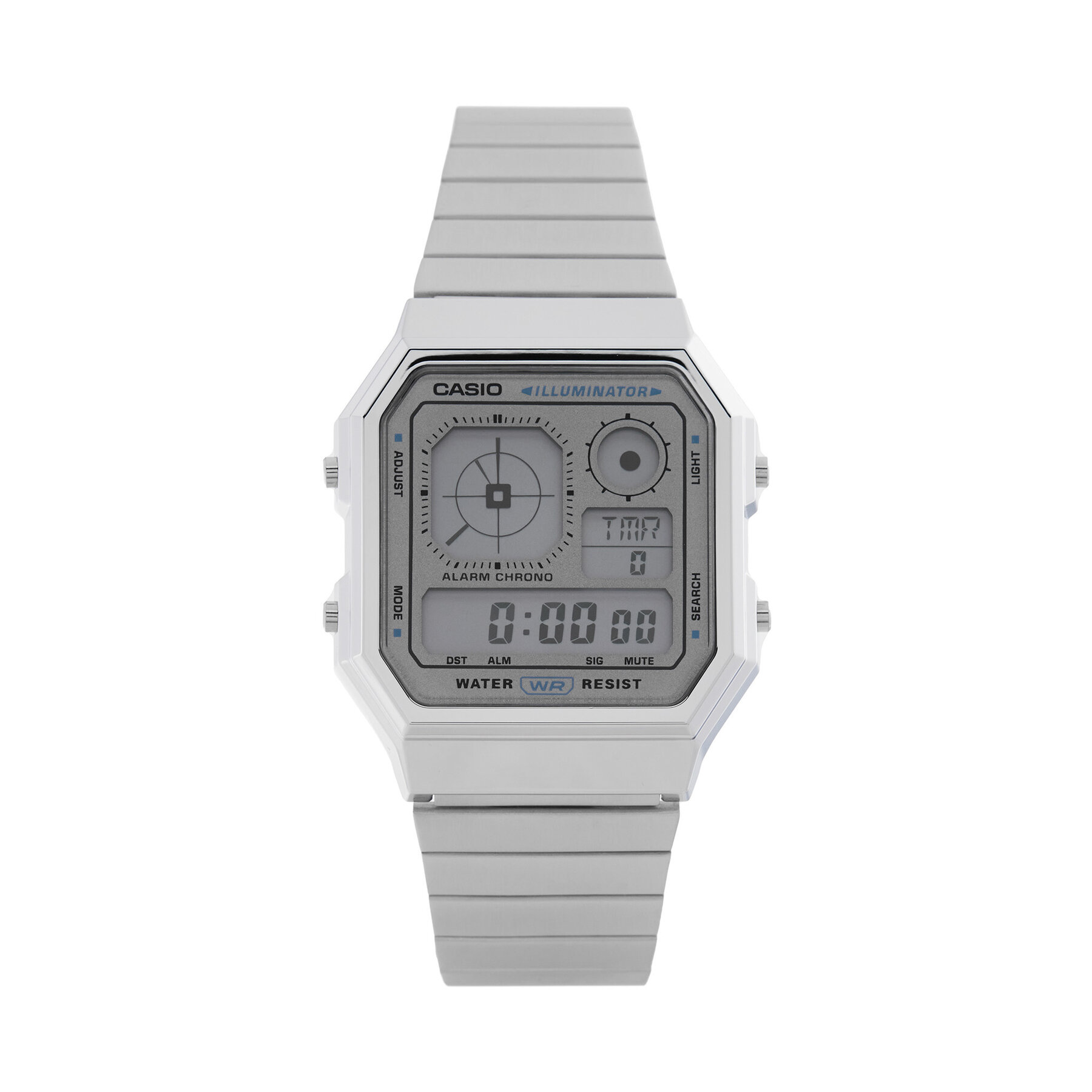 Hodinky Casio A130WE-7AEF Strieborná