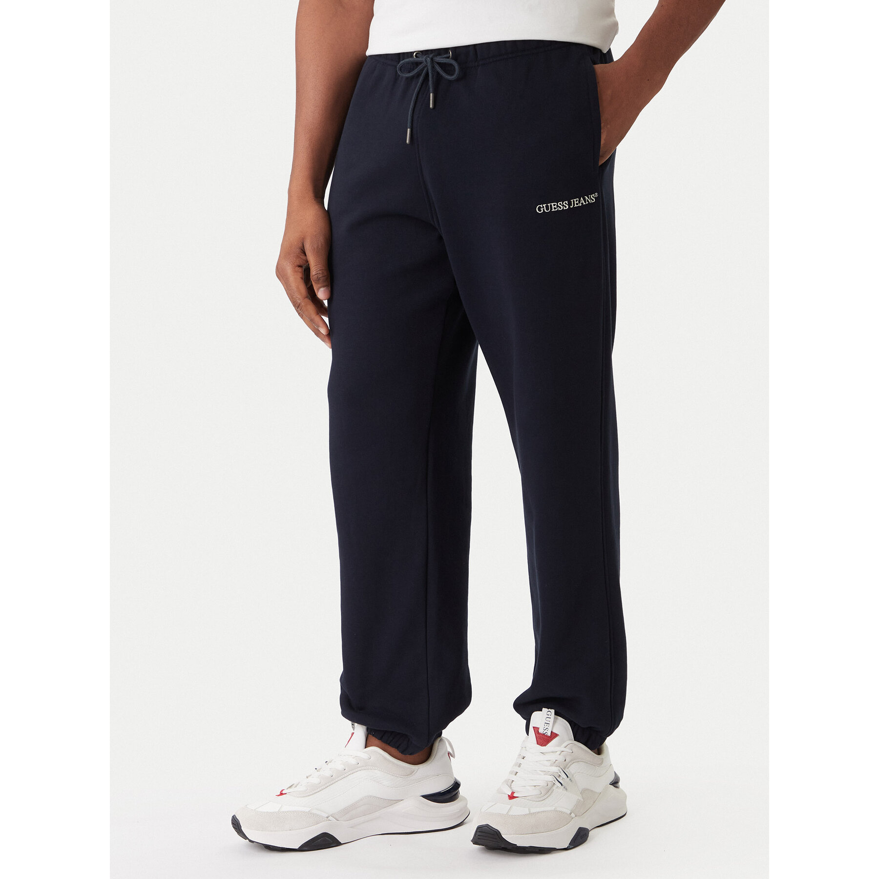 Guess Jeans Jogginghose M6RB70 KCPR1 Dunkelblau Regular Fit