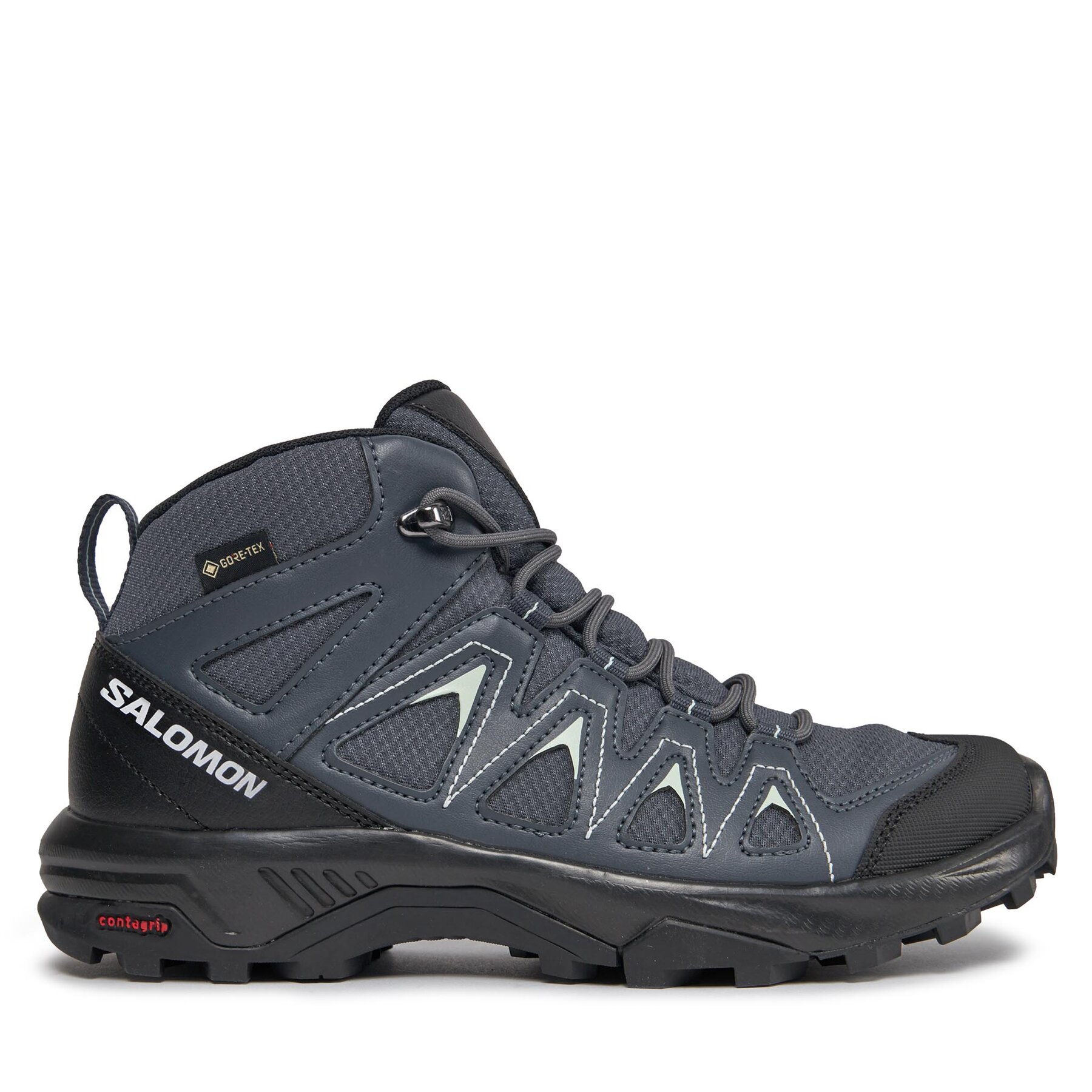 Chaussures de trekking Salomon X Braze Mid GORE-TEX L47181100 Noir