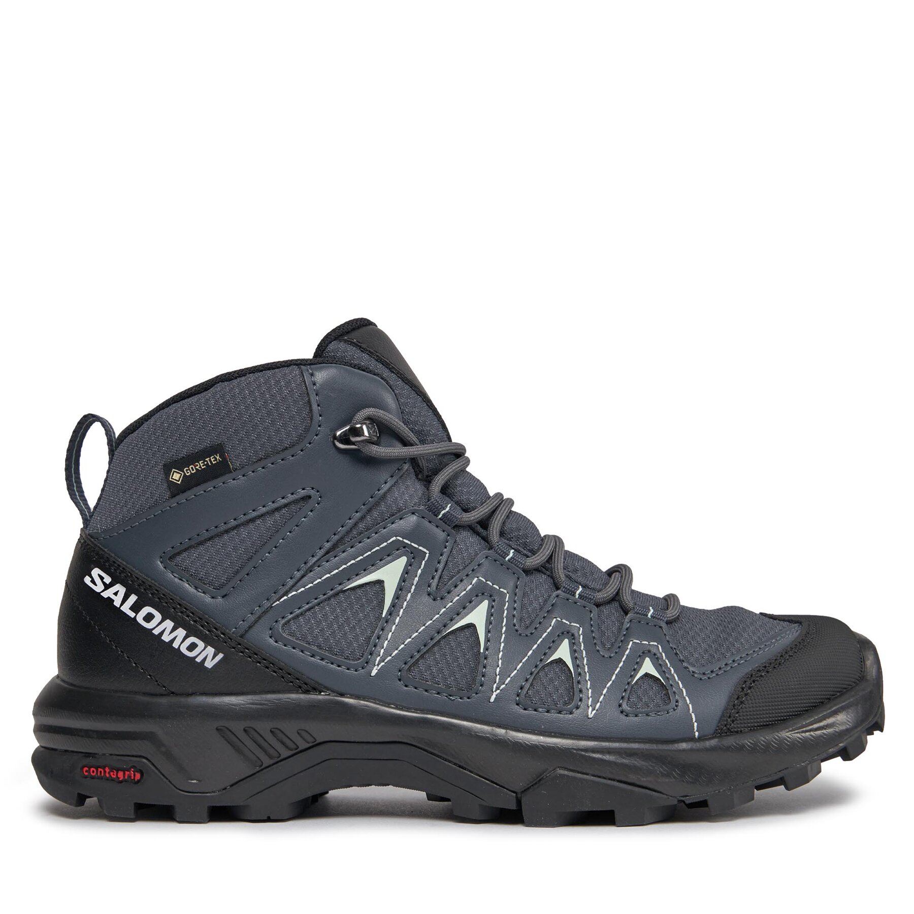 Salomon Παπούτσια πεζοπορίας Salomon X Braze Mid GORE-TEX L47181100 Μαύρο