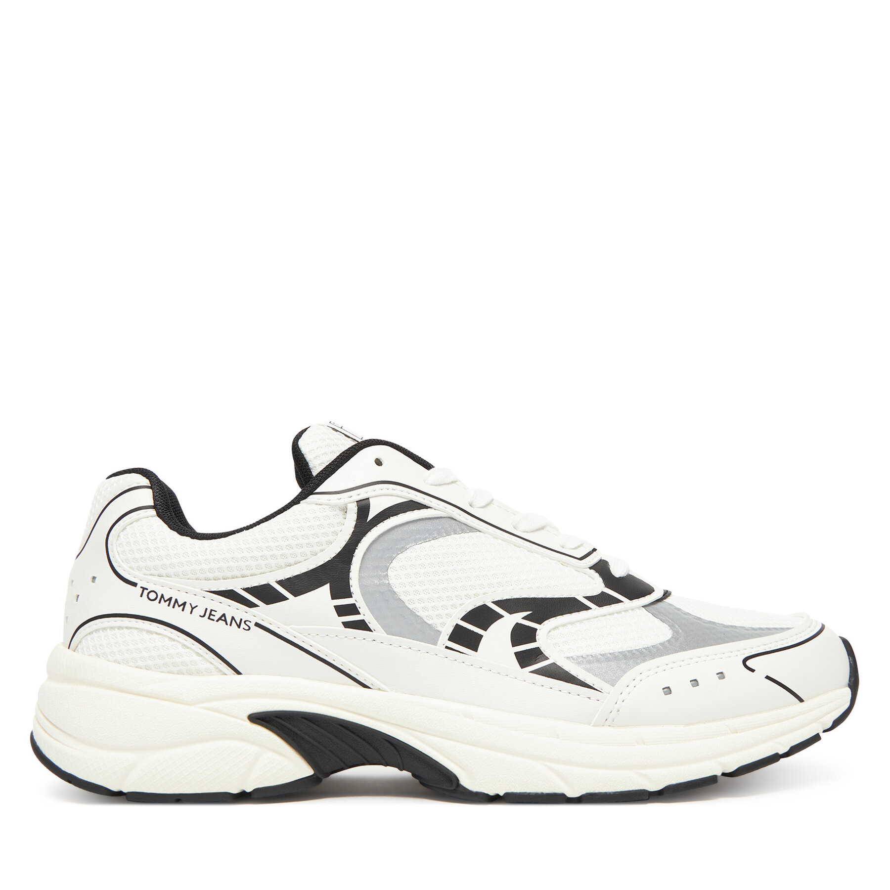 Sneakersy Tommy Jeans Archive '25 EM0EM01594 Biela