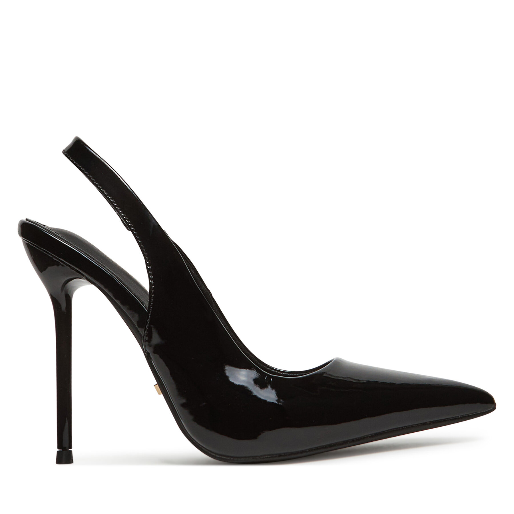 Pantofi cu toc subțire DeeZee HT0327-1 Negru