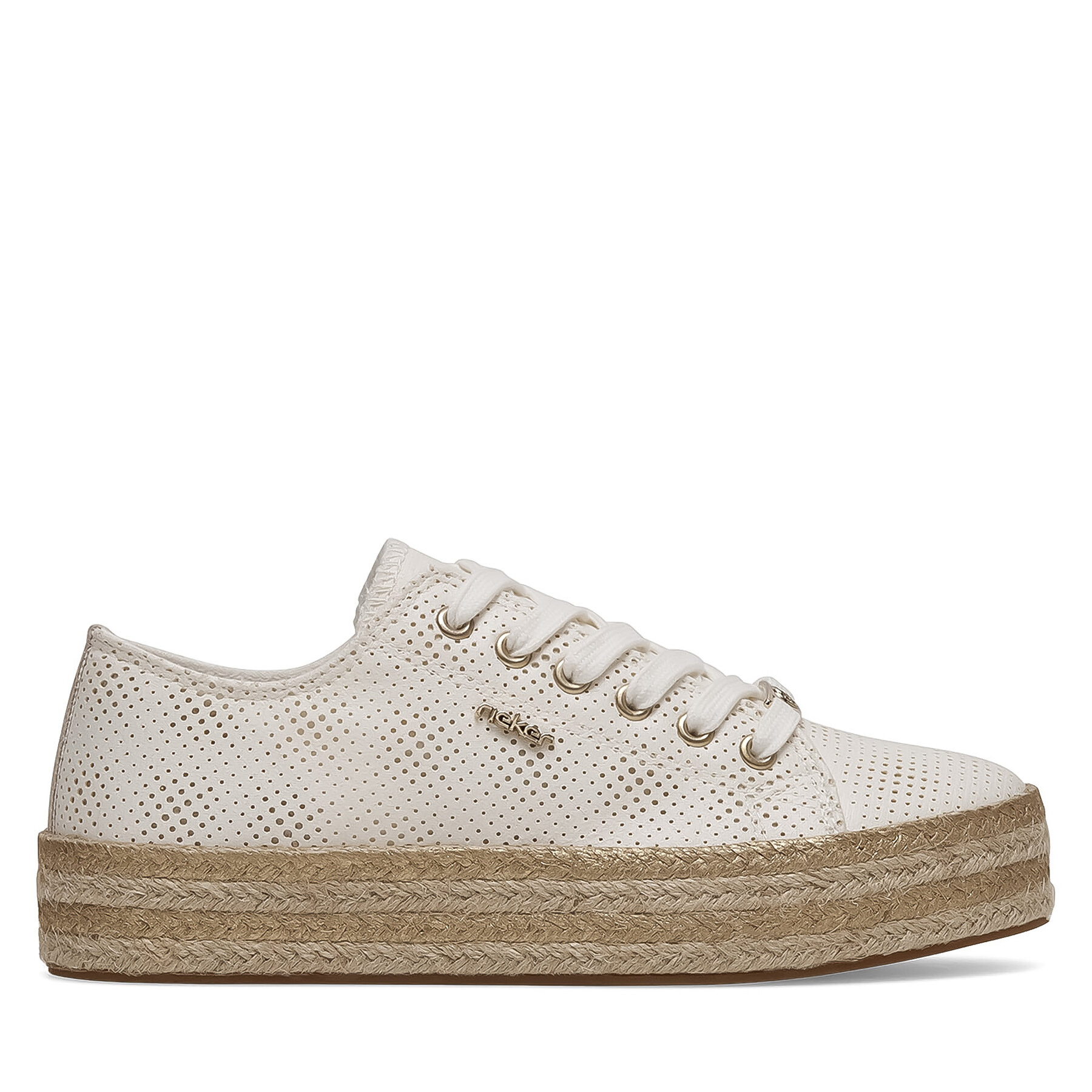 Sneakers Rieker 94005-80 Alb
