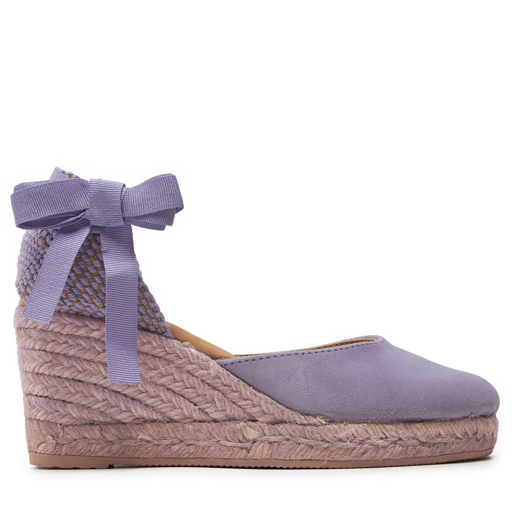 Alpargatas Manebi Hamptons Low Wedge Espadrilles W 1.2 WL Violeta