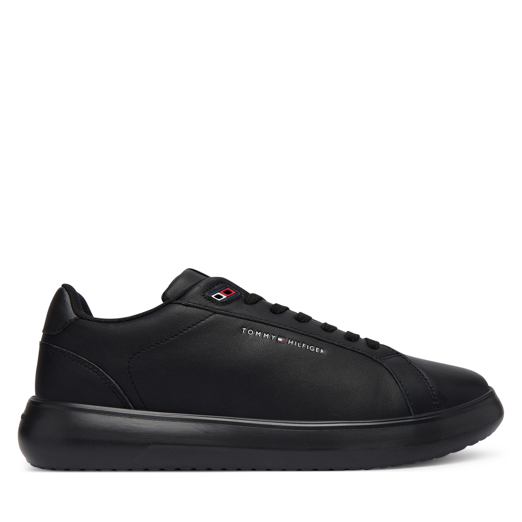 Sneakers Tommy Hilfiger Light Chunky Leather Sneaker FM0FM06000 Negru
