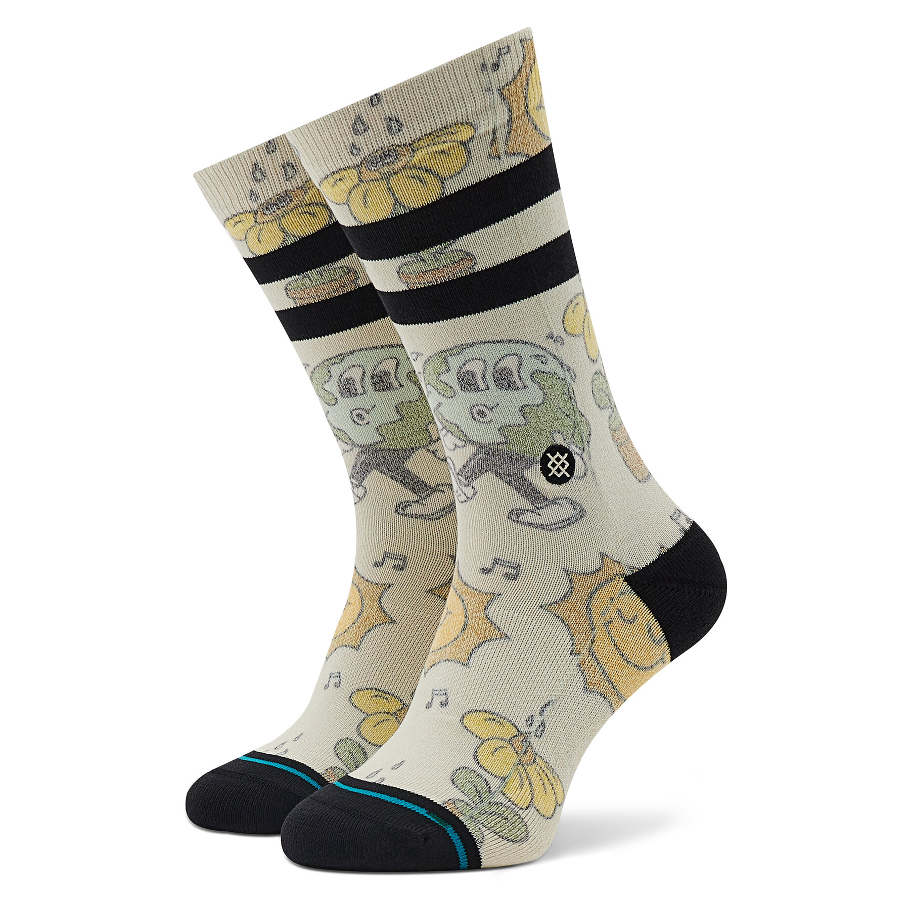 Șosete Înalte Unisex Stance Nice Moves A555C22NIC Offwhite A555C22NIC imagine noua