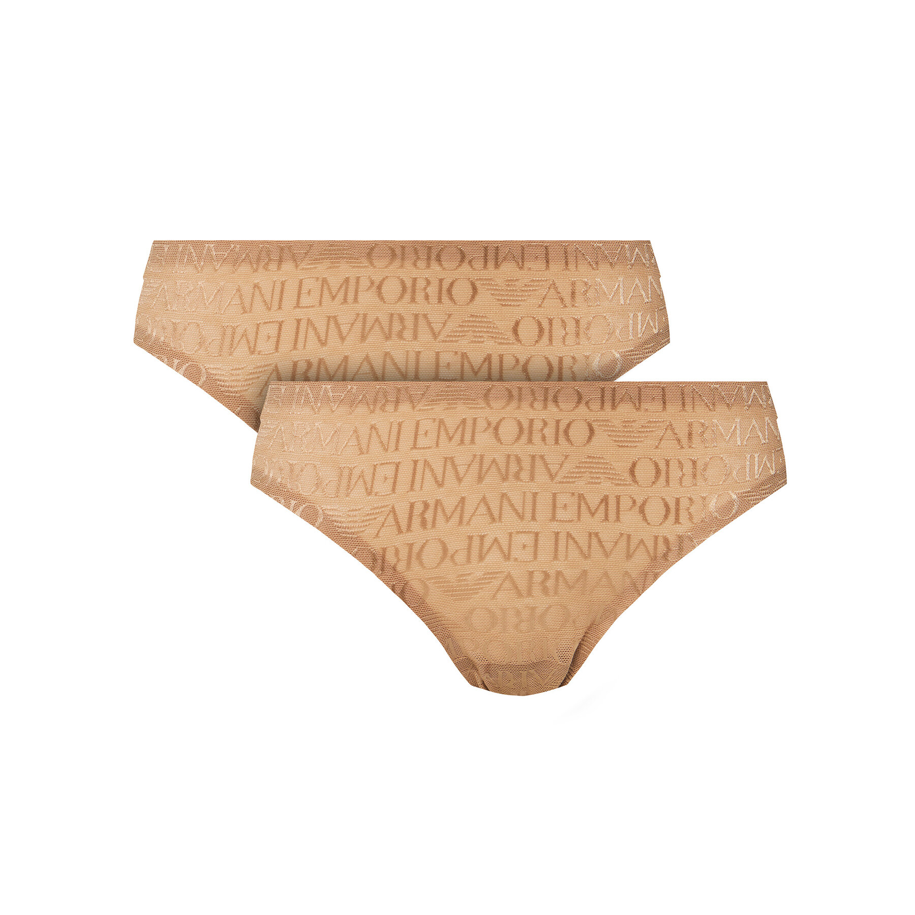Emporio Armani Underwear Brazil bugyi szett EW000403 AF10880 M6068 Bézs