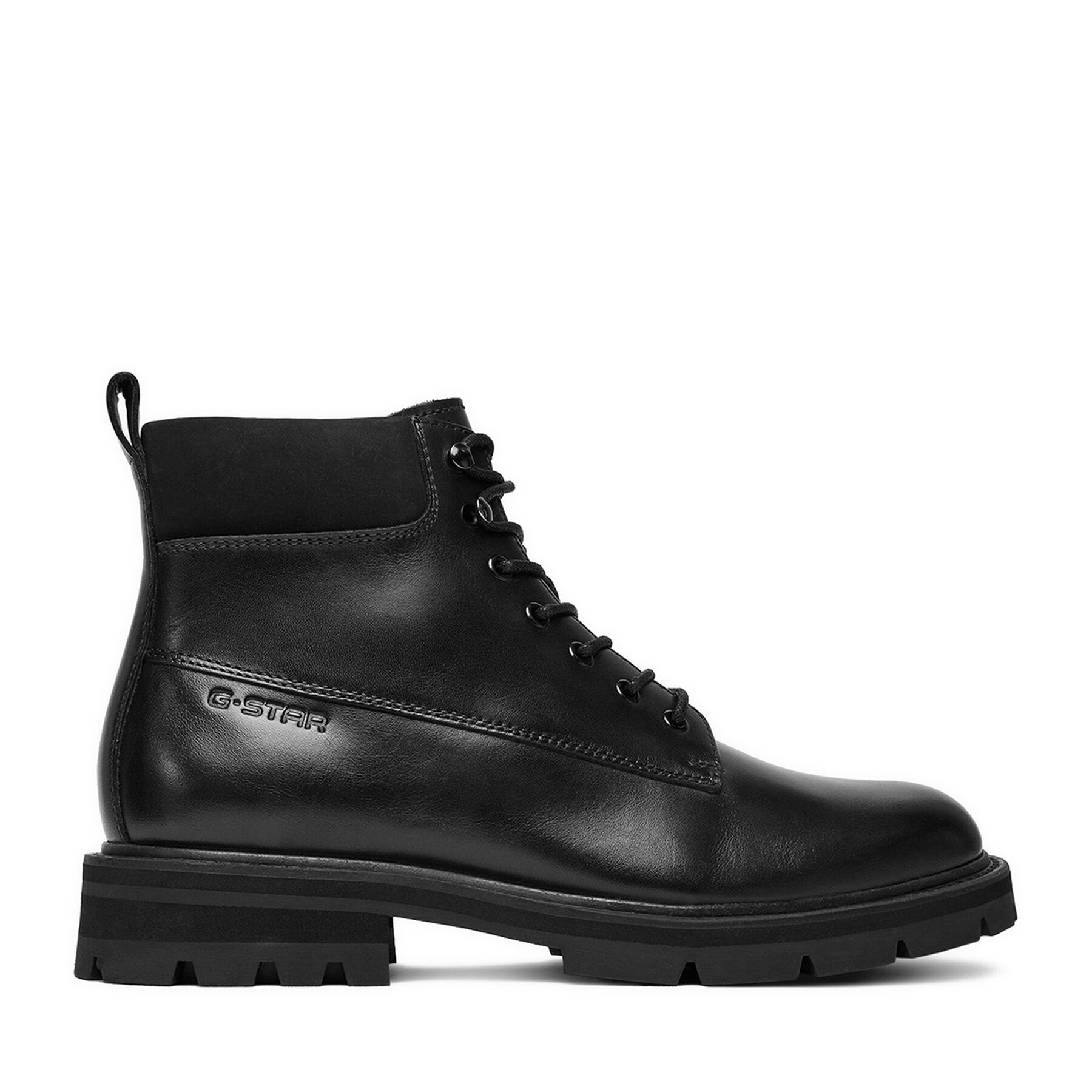 Šnurovacia obuv G-Star Raw EO-DEXTER-08 125AM Čierna