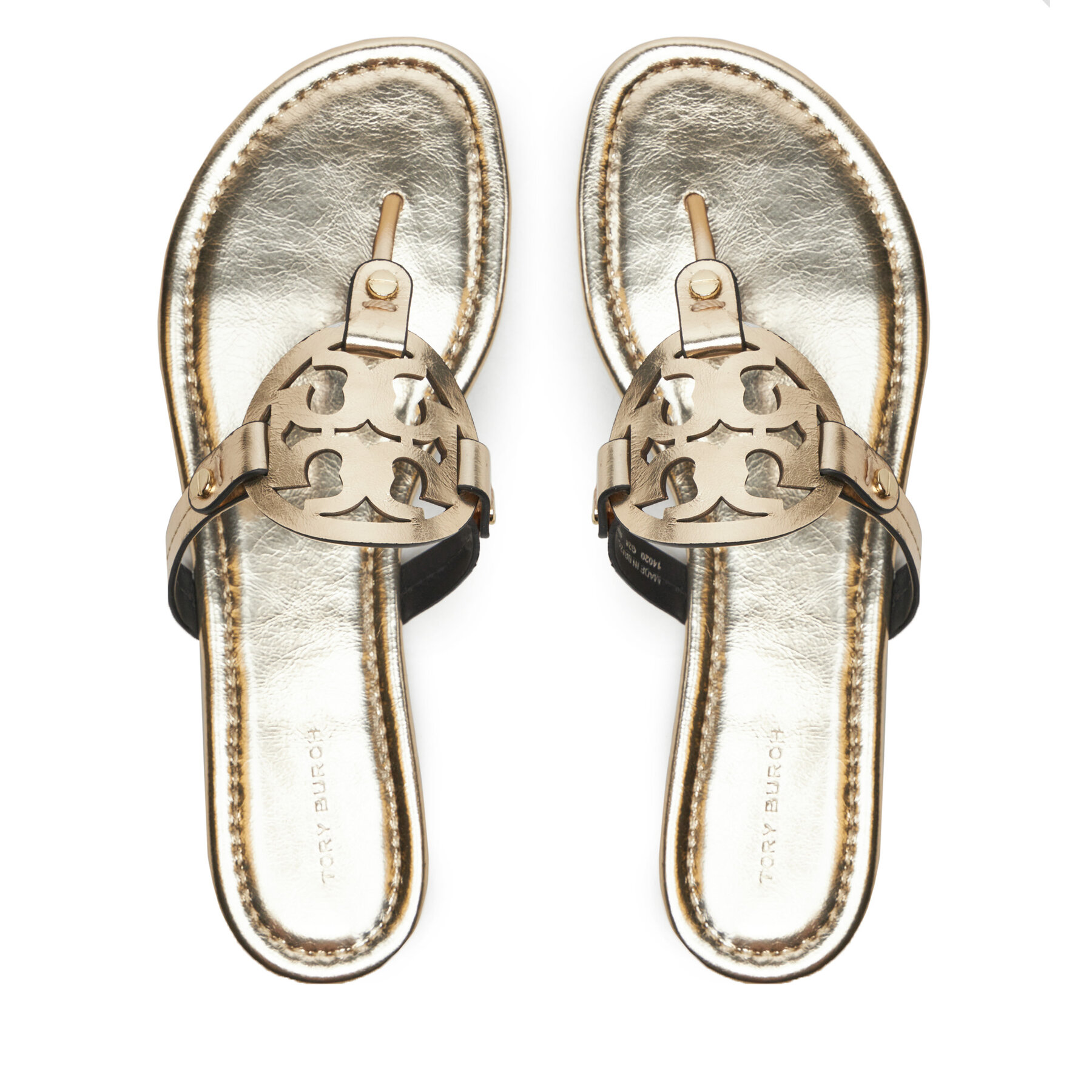 Infradito Tory Burch Miller 162596 Oro