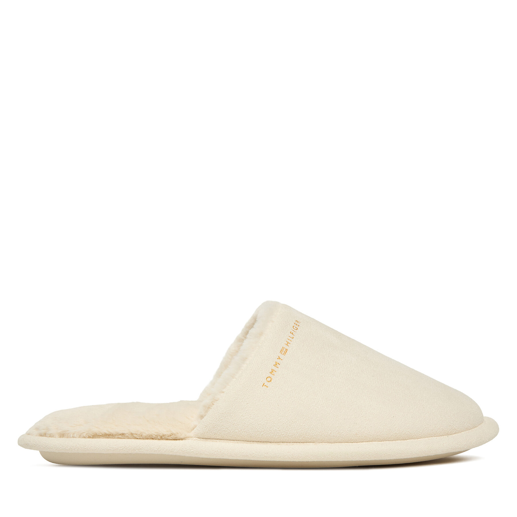 Papuci de casă Tommy Hilfiger Soft House Shoe FW0FW08853 Alb