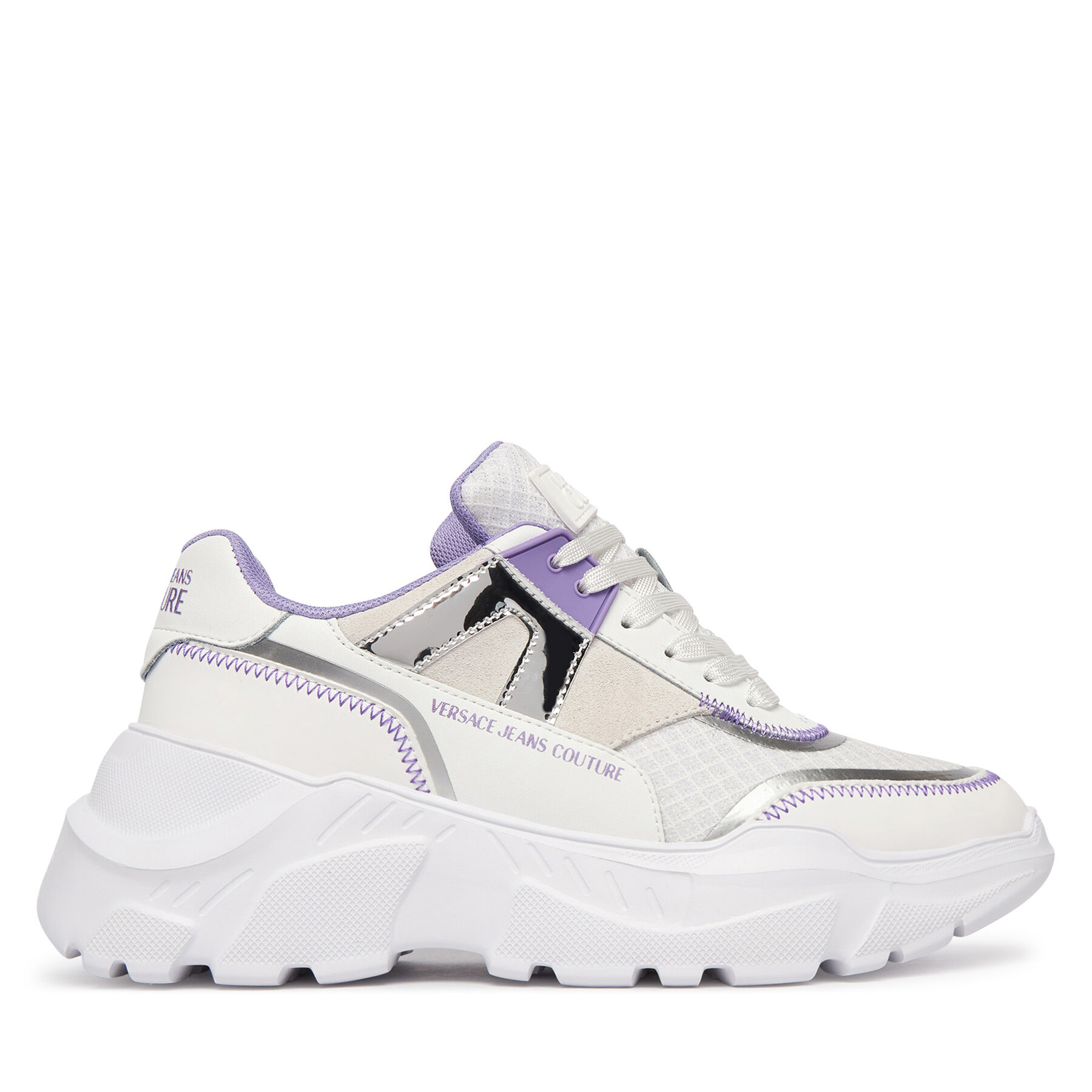 Sneakers Versace Jeans Couture 80VA3SC4 ZSE18 V64 Alb