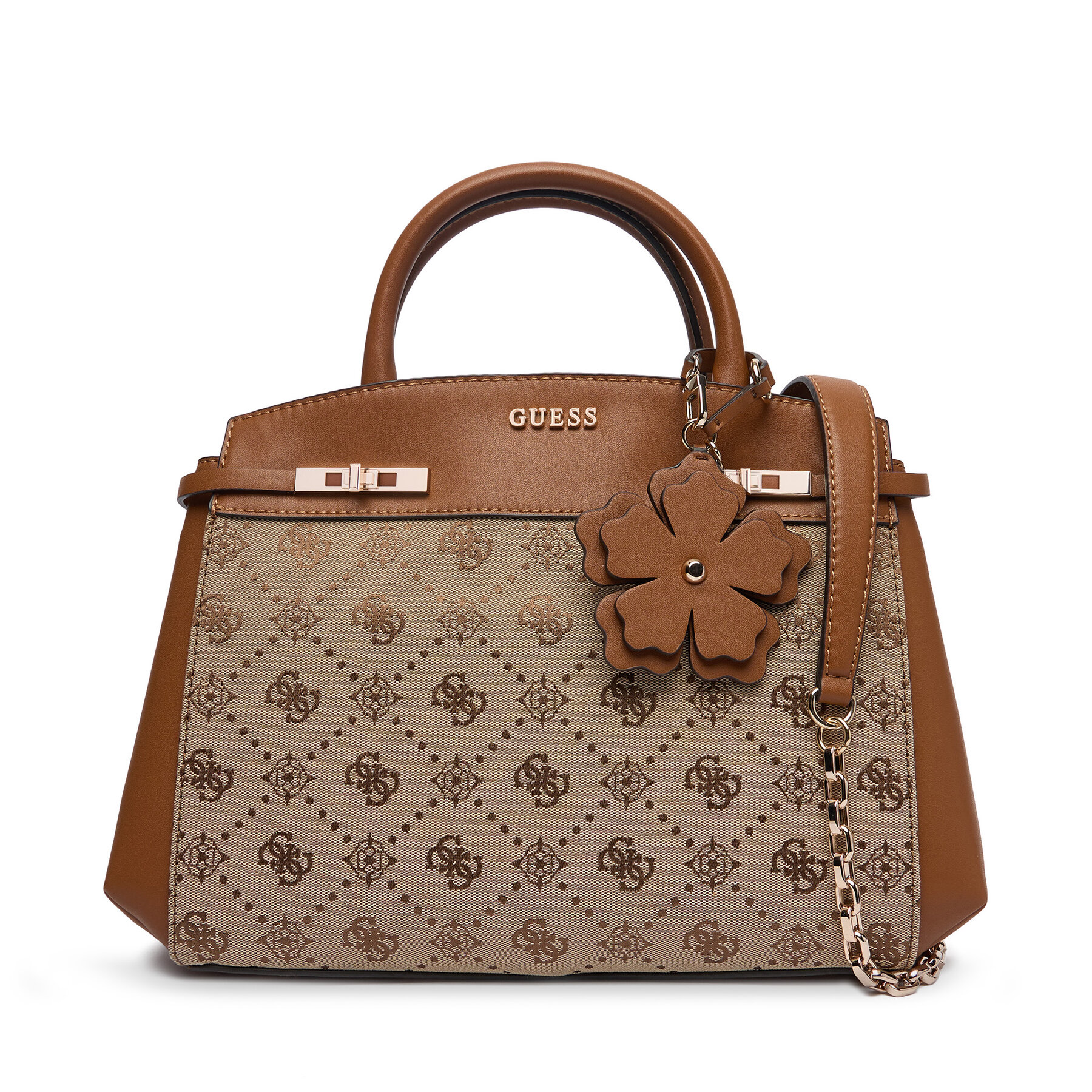 Дамска чанта Guess Melinda HWJP99 02060 Кафяв