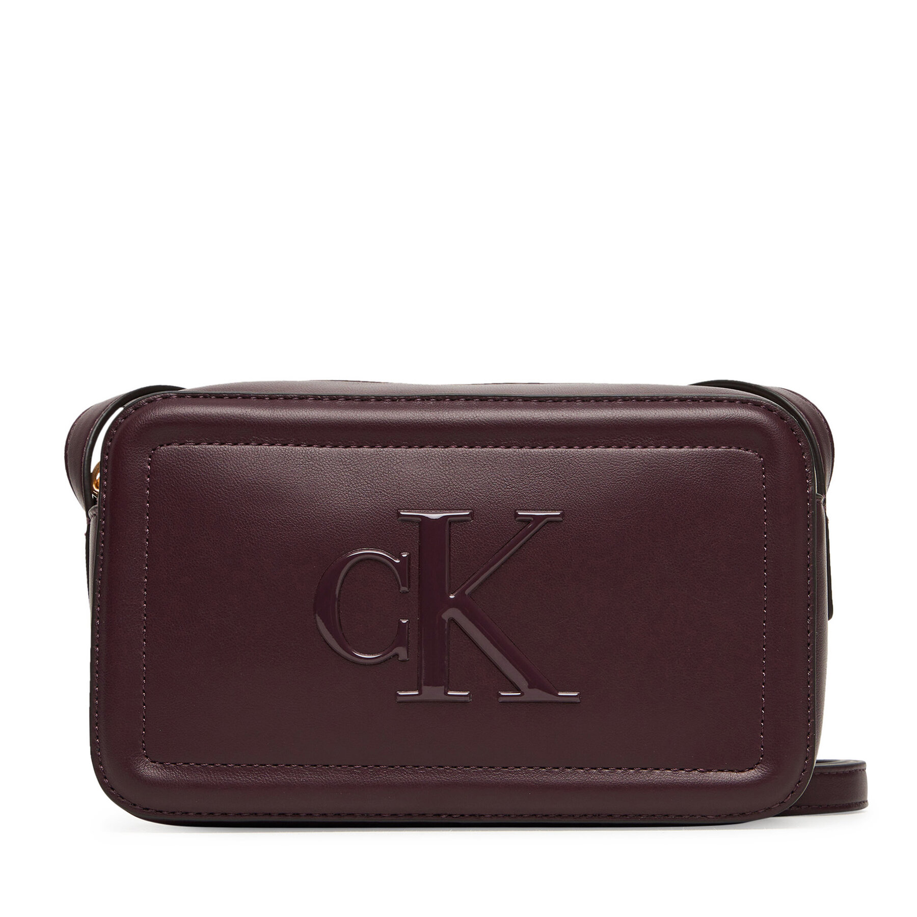 Geantă Calvin Klein Bold Ck Camera Bag LV04F3220G Vișiniu