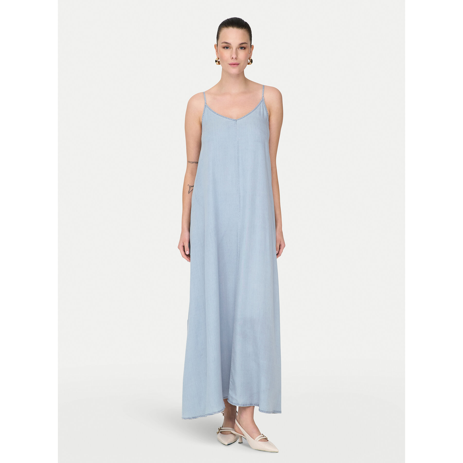 ONLY Sommerkleid Charis 15337932 Blau Loose Fit
