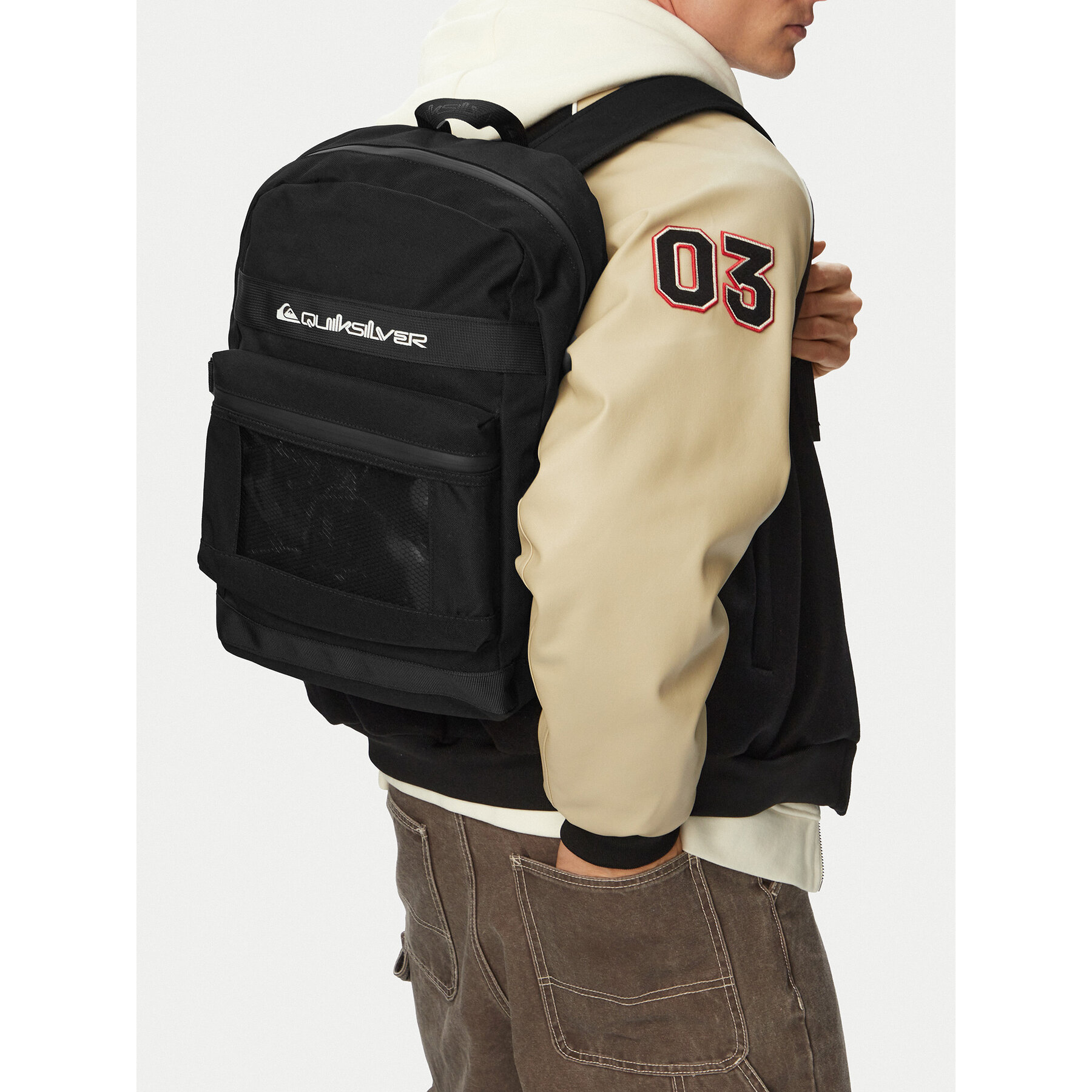 Nahrbtnik Quiksilver CWBEO-QUIK-M-002-10 Črna